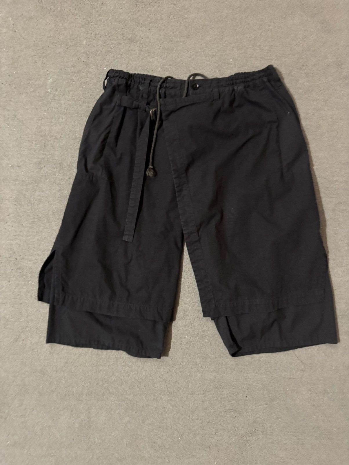 Yohji yamamoto pour homme wrap pants