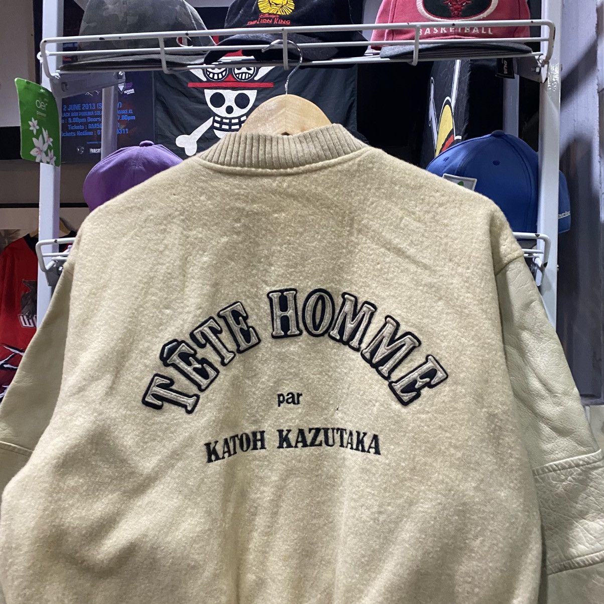 Issey Miyake × Tete Homme VTG Tete Homme Katoh Kazutaka Issey Miyake Varsity Jackets Size US M / EU 48-50 / 2 - 3 Thumbnail
