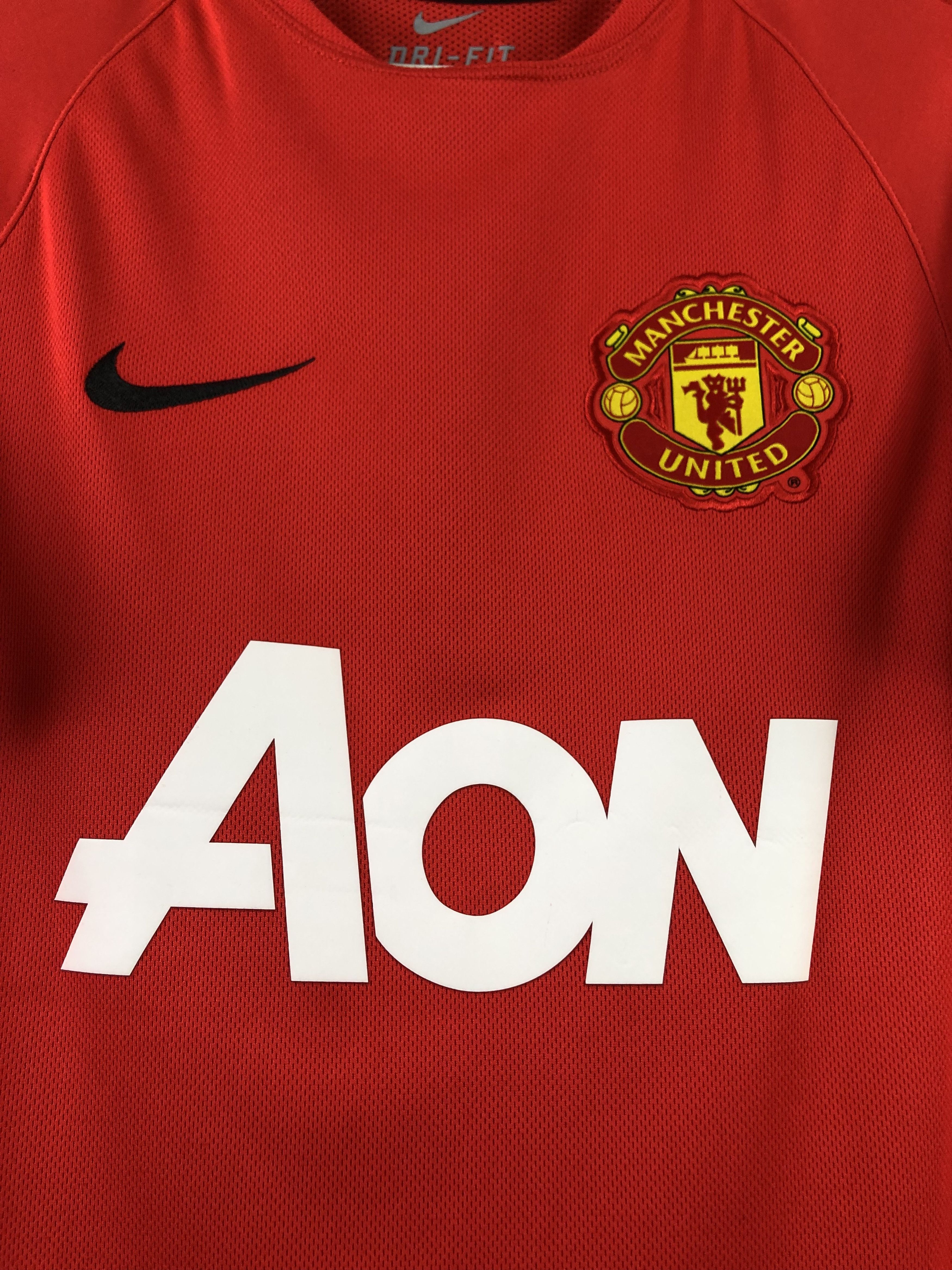 Nike Manchester United Nike Shirt Soccer Jersey Red Mens Trikot Size US S / EU 44-46 / 1 - 5 Thumbnail