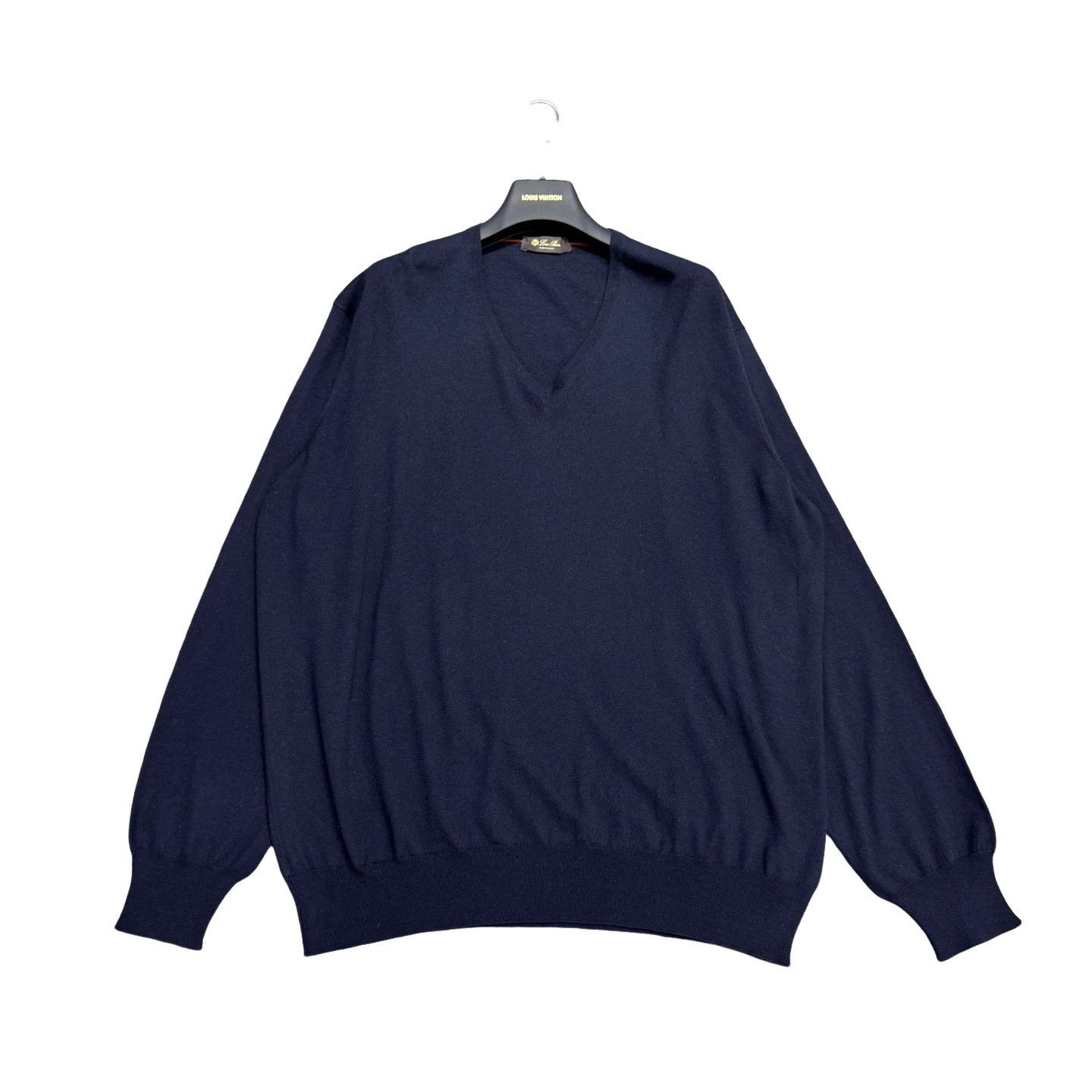Loro Piana Loro Piana 100% Cashmere V-Neck Sweater US XXL / EU 58 Size US XXL / EU 58 / 5 - 1 Thumbnail