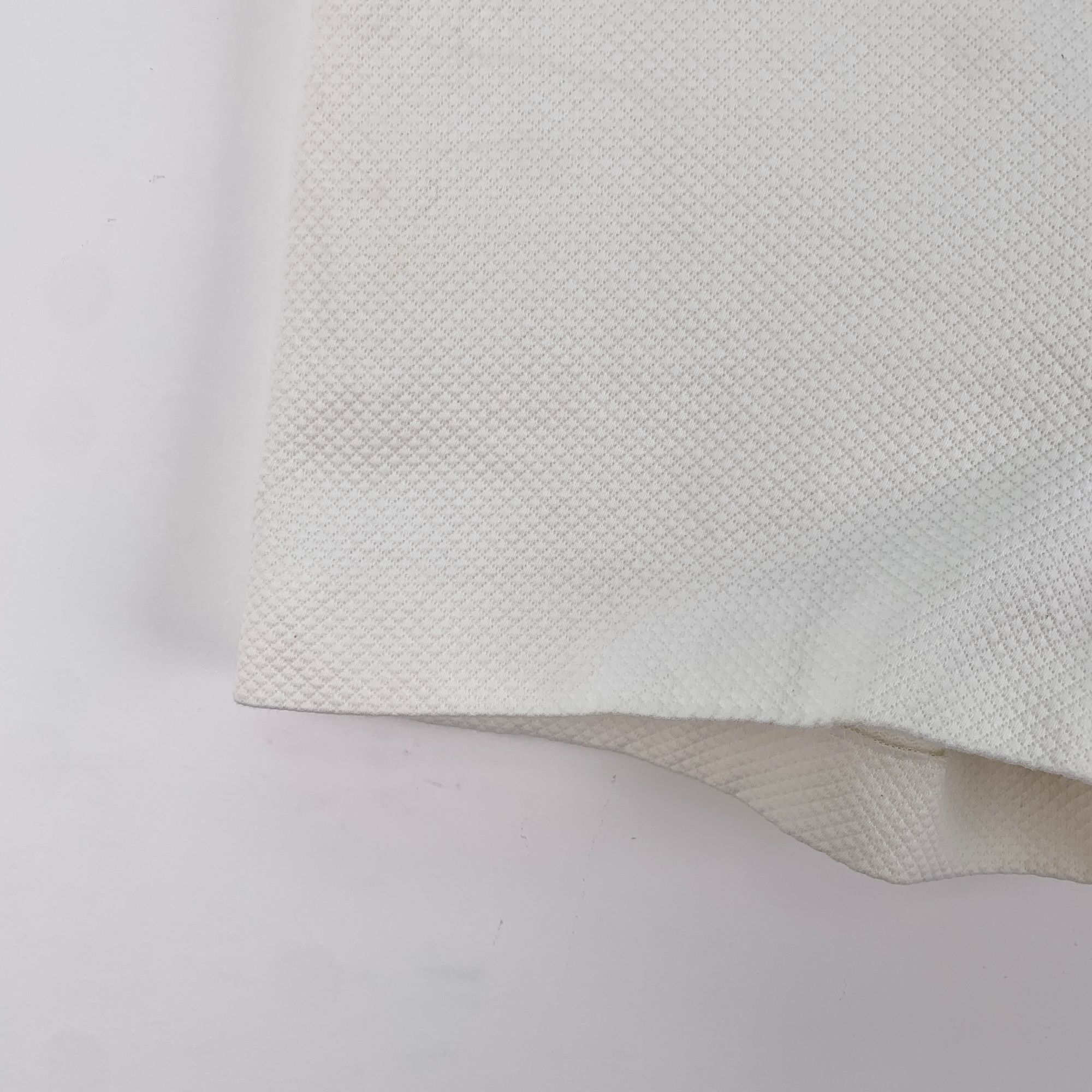 Dior Christian Dior White Textured Cotton High Waist Shorts Made Size 27" / US 4 / IT 40 - 4 Thumbnail