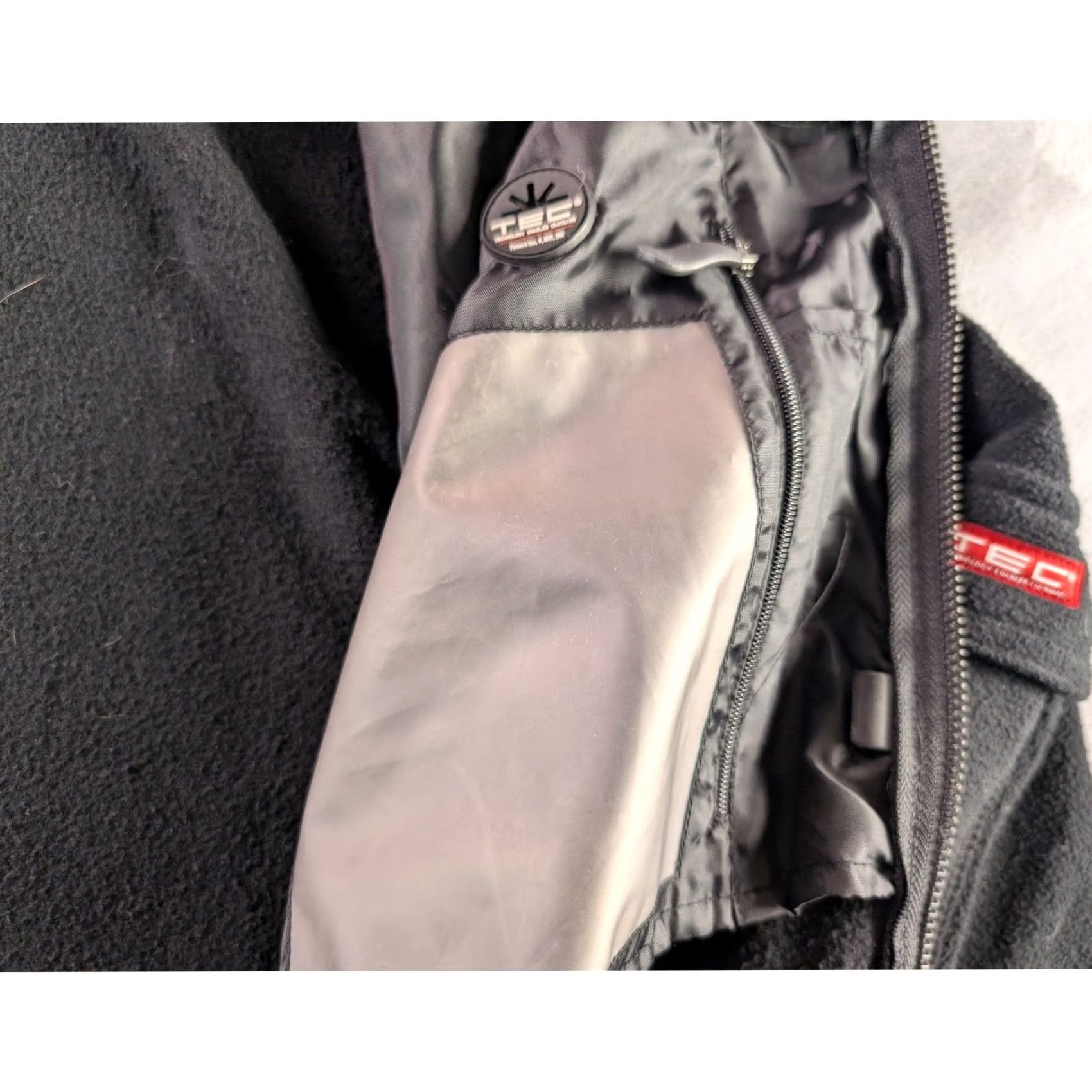 Vintage SCOTTEVEST Hoodie Black Full Zip Fleece Multi Pocket Tech Travel Jacket Men's L Size US L / EU 52-54 / 3 - 7 Thumbnail