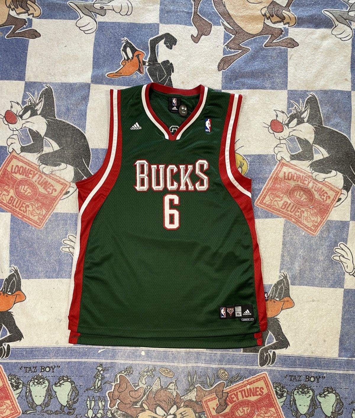 NBA Vintage Milwaukee bucks jersey Size US XL / EU 56 / 4 - 1 Thumbnail