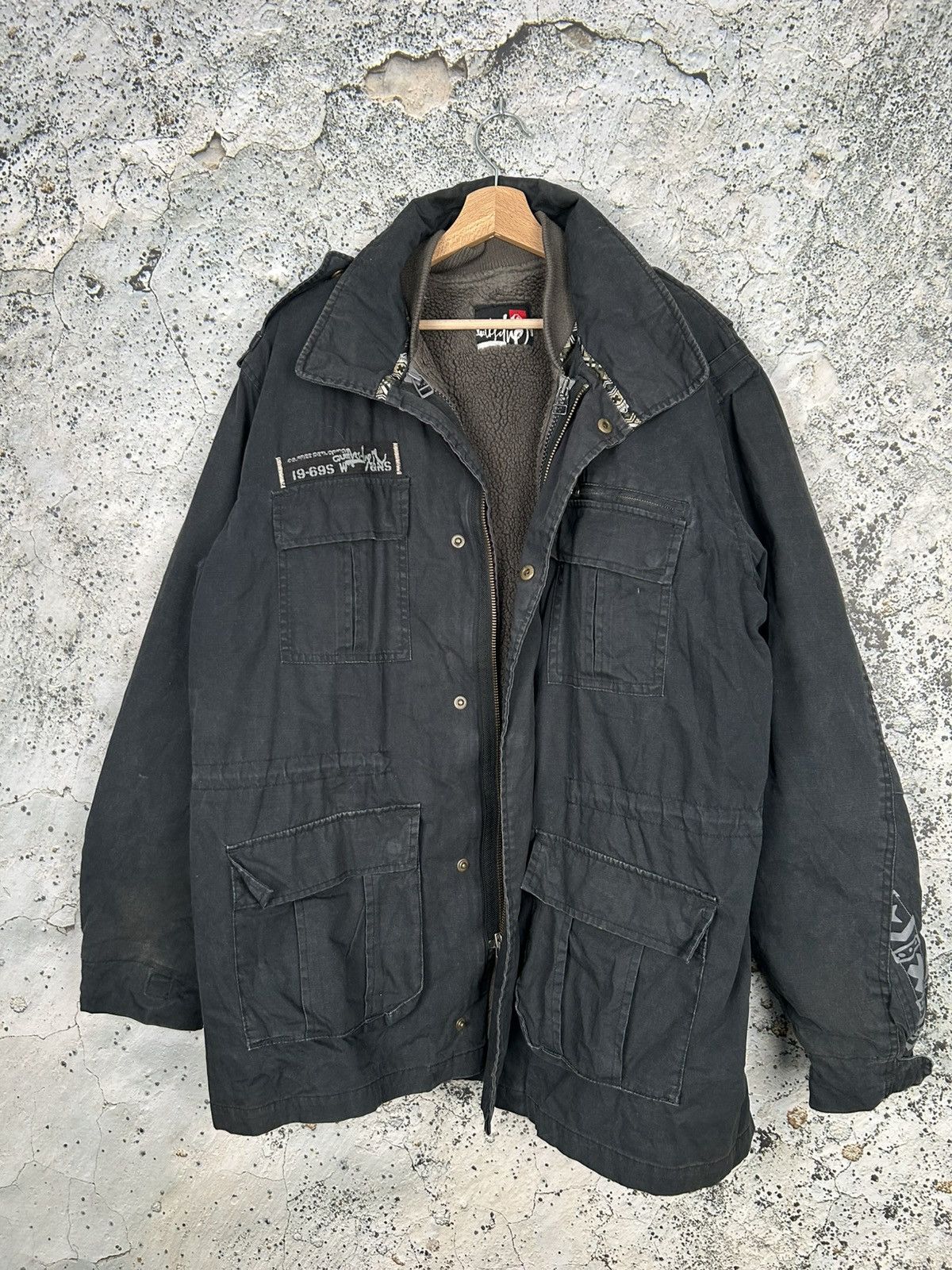Quiksilver Vintage Quiksilver Jacket with Fleece Layers Jacket Snow Size US L / EU 52-54 / 3 - 1 Thumbnail