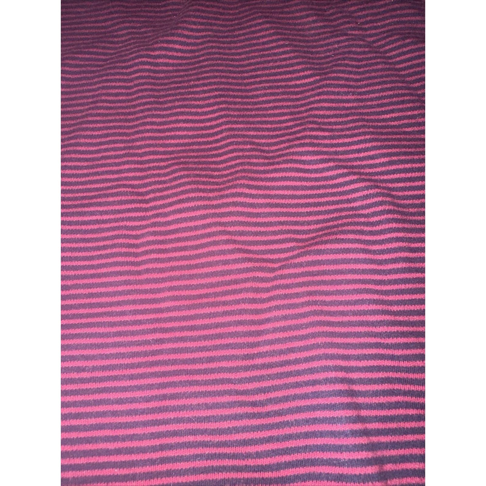 L.L. Bean LL Bean Top Womens Medium Red Gray Stripe Turtleneck Stretch Size XS / US 0-2 / IT 36-38 - 10 Thumbnail