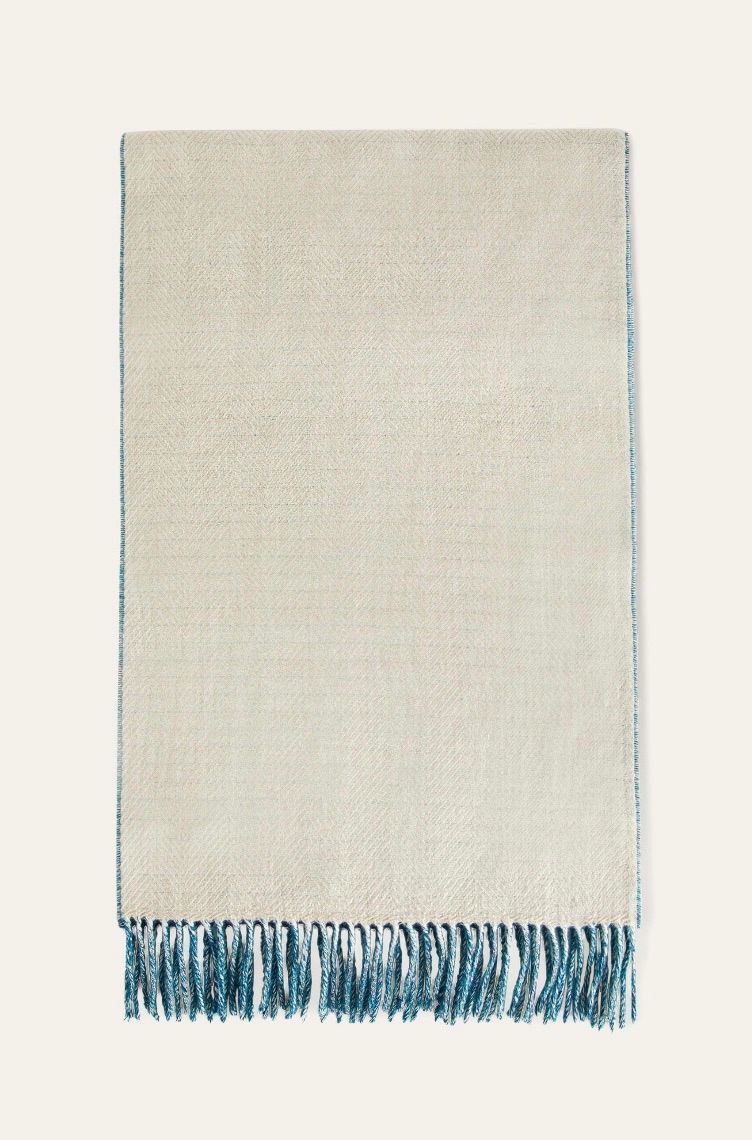 Loro Piana o1srvl11e0325 FAN3402 Size: OS / Sciarpa Scarf in Beige Size ONE SIZE - 1 Thumbnail