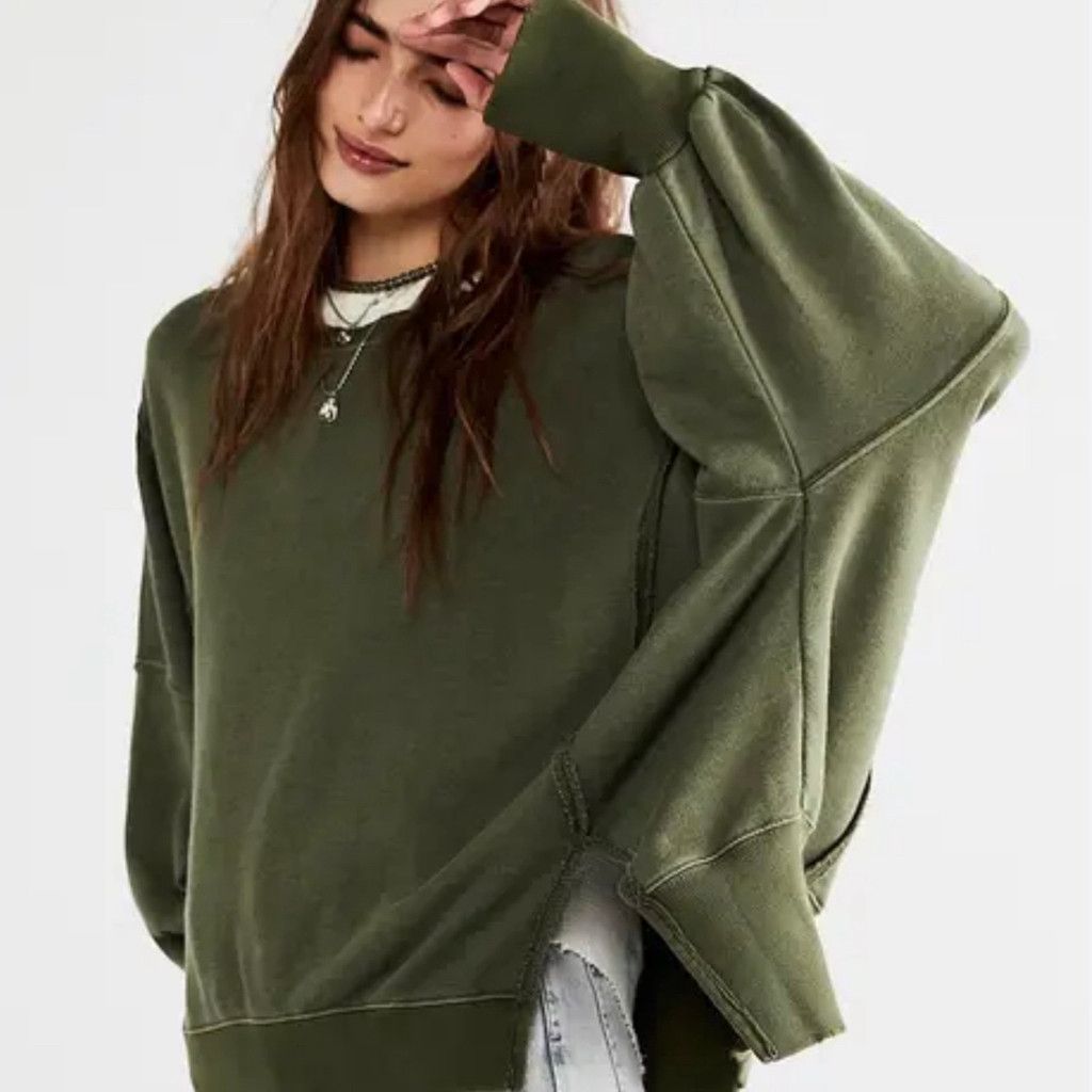 Free People Free People We The Free Camden Sweatshirt Adventurer Small Size S / US 4 / IT 40 - 1 Thumbnail