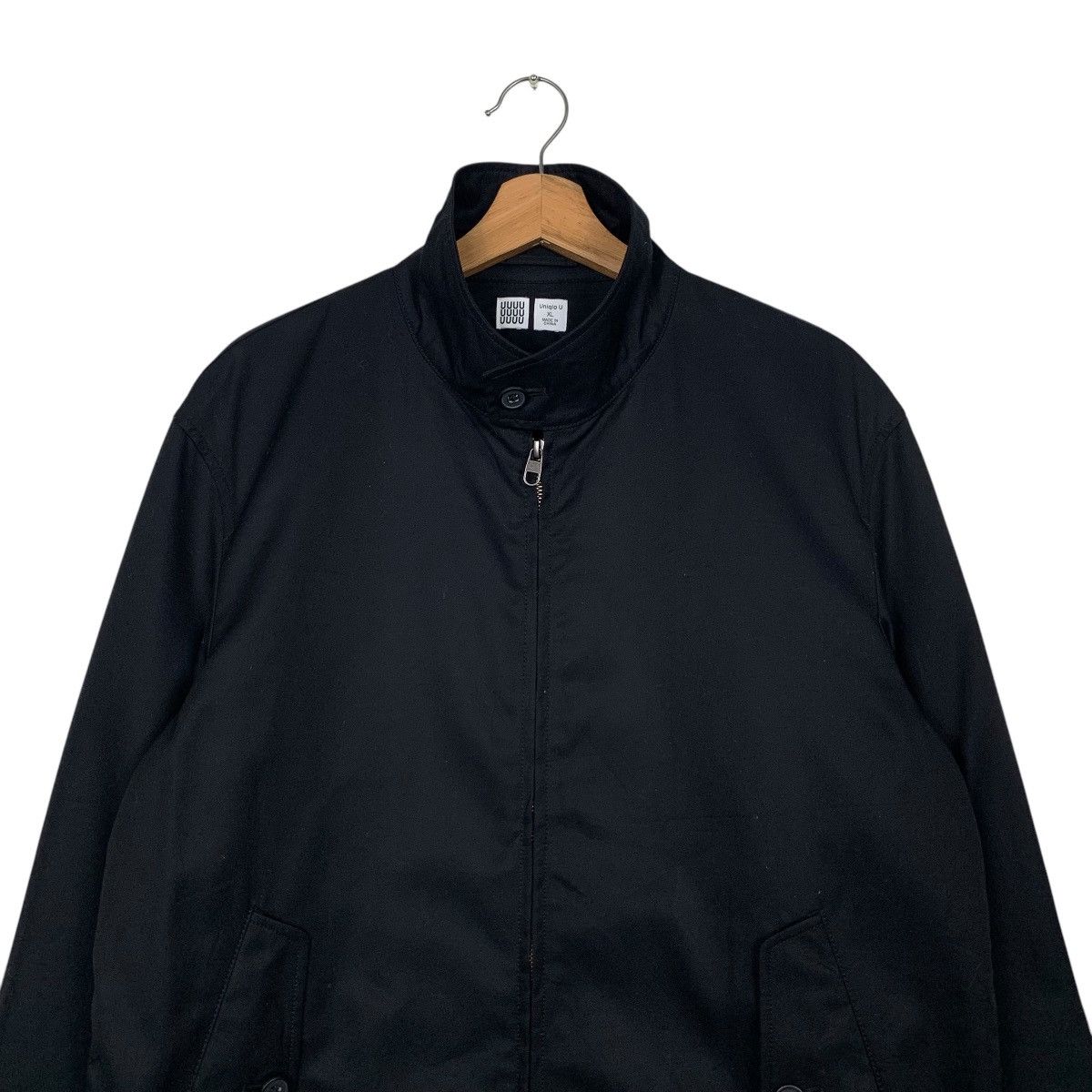 Lemaire × Uniqlo UNIQLO U Lemaire Black Cotton Casual Jacket #2534-C114 Size US XL / EU 56 / 4 - 2 Thumbnail