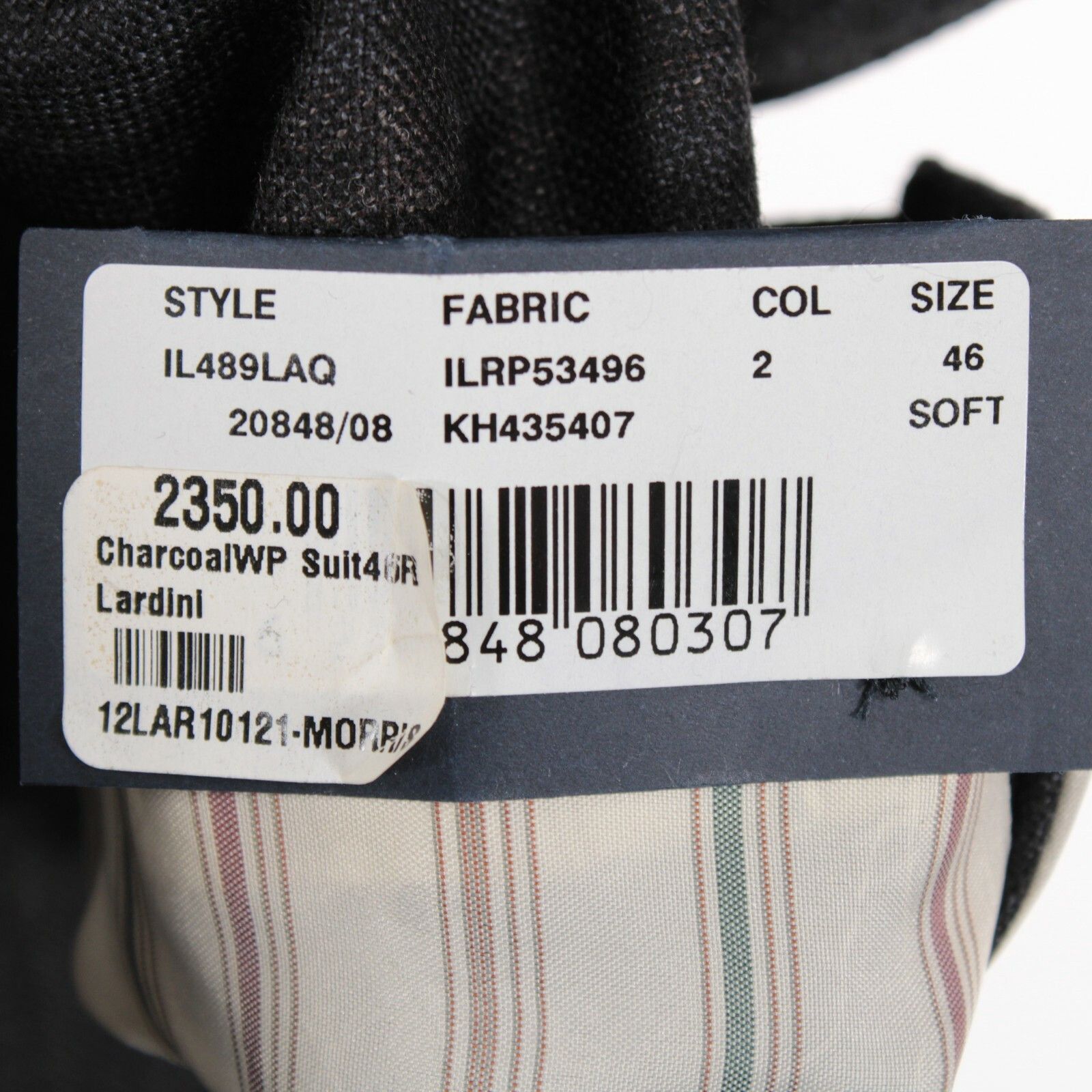 Lardini Lardini Suit Size US 36 Long in Gray Size 36R - 7 Thumbnail