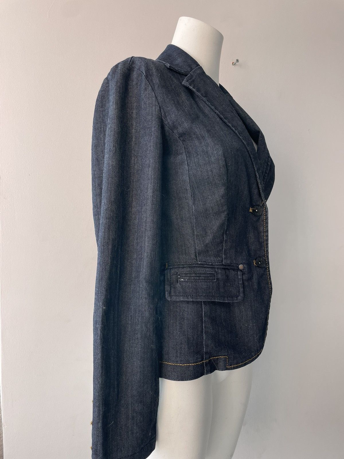 Vintage y2k denim jacket Size S / US 4 / IT 40 - 14 Thumbnail