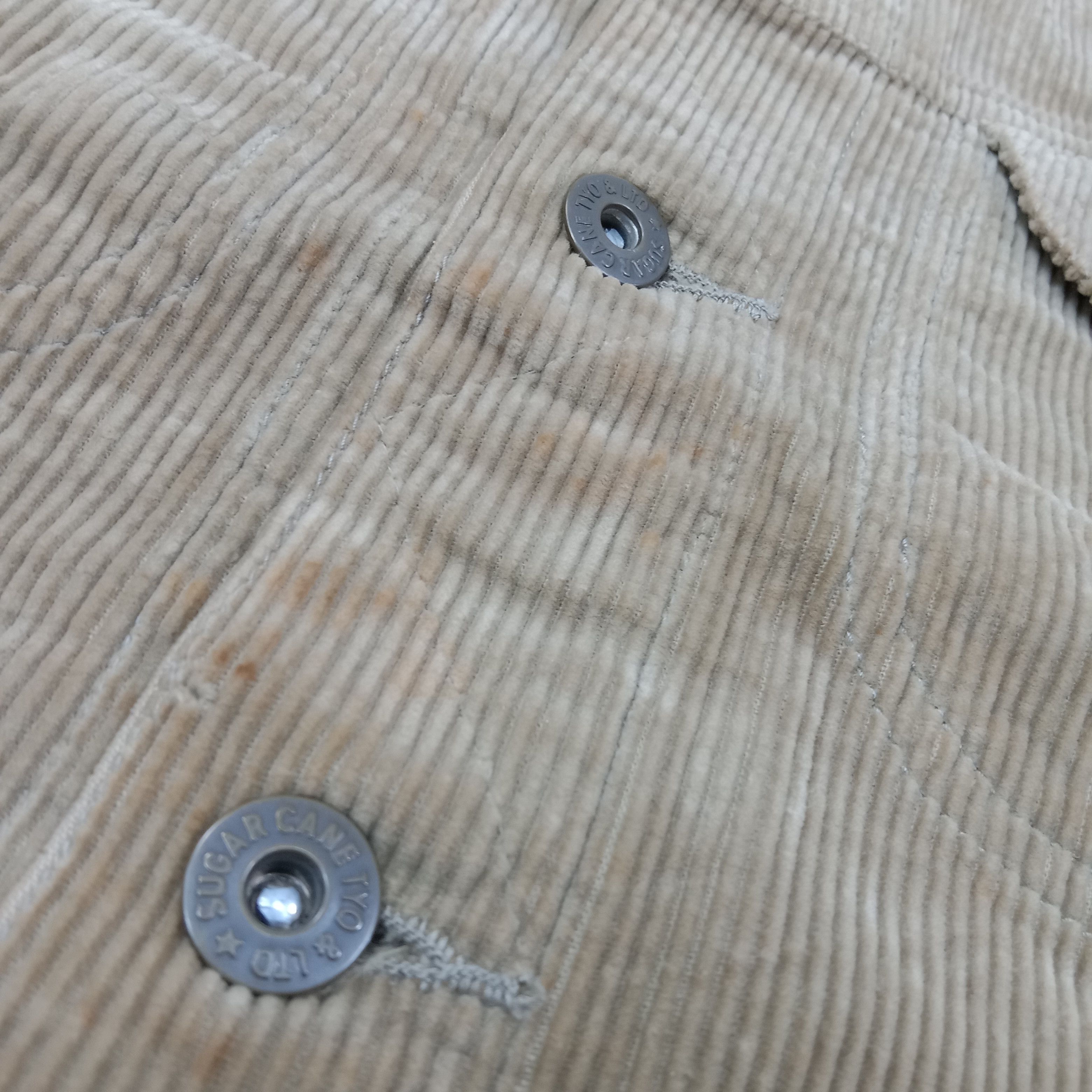 Sugar Cane Sugar Cane Japanese Corduroy Jacket C257N20 Size US M / EU 48-50 / 2 - 3 Thumbnail