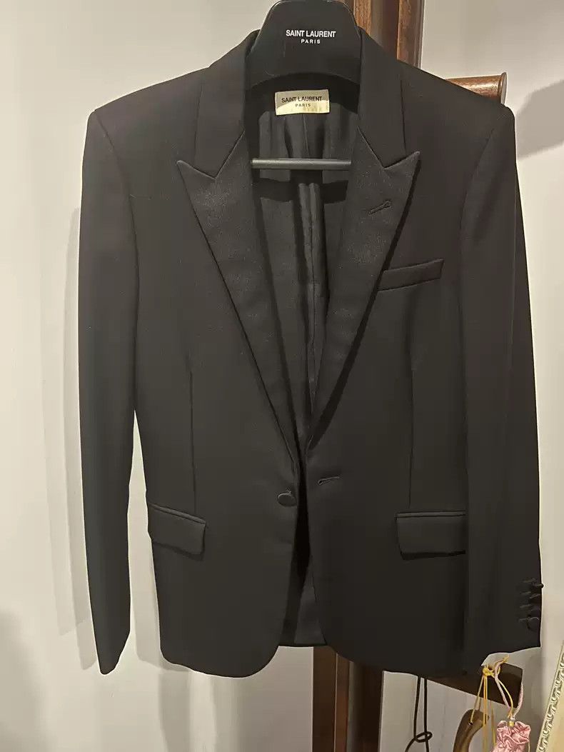 Saint Laurent Paris Saint Laurent 13AW smoking Jacket | Grailed