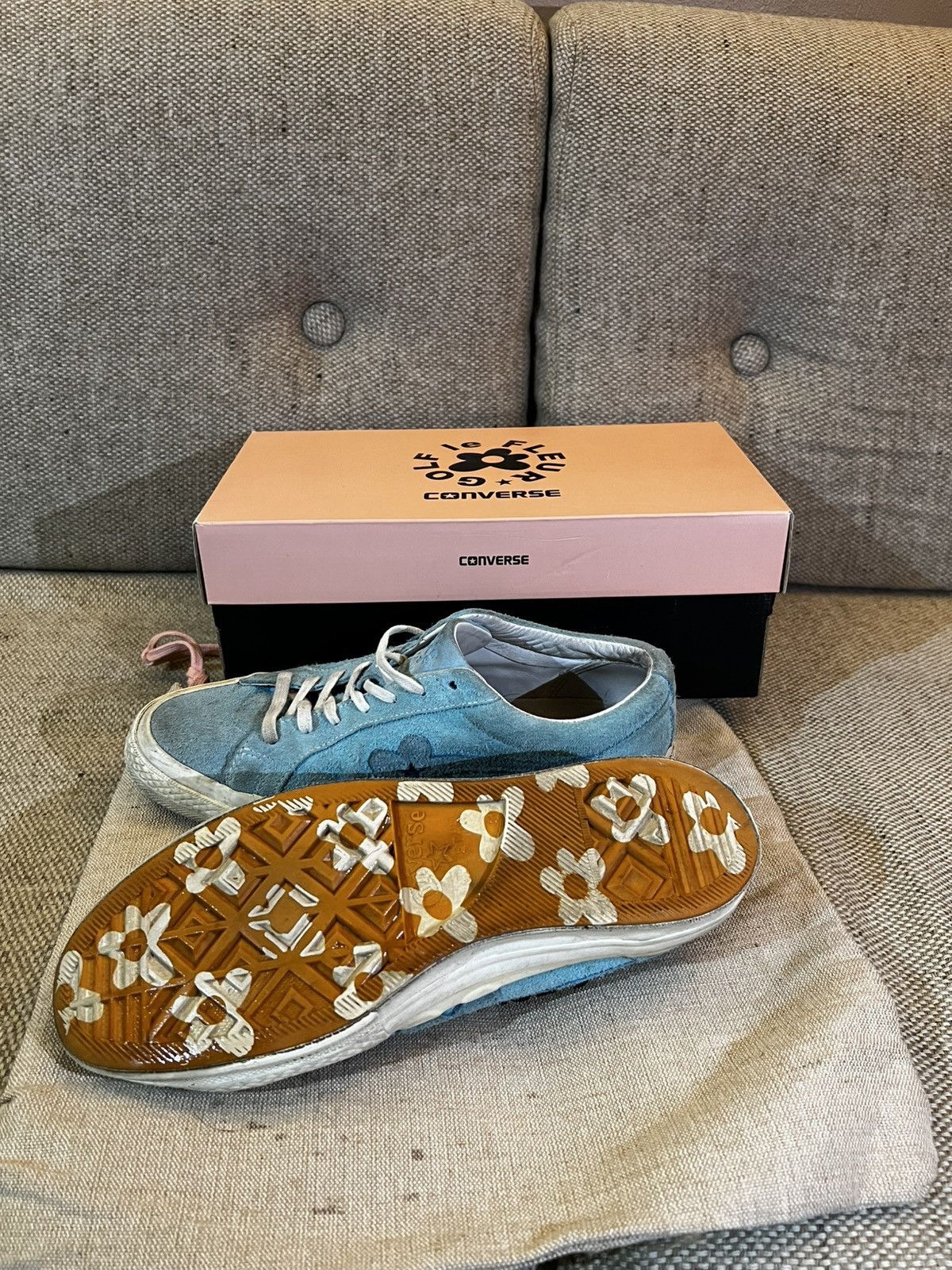 Golf Wang × Golf le Fleur × Tyler The Creator Golf le Fleur uno ‘Bachelor Blue’ Size US 9.5 / EU 42-43 - 4 Thumbnail