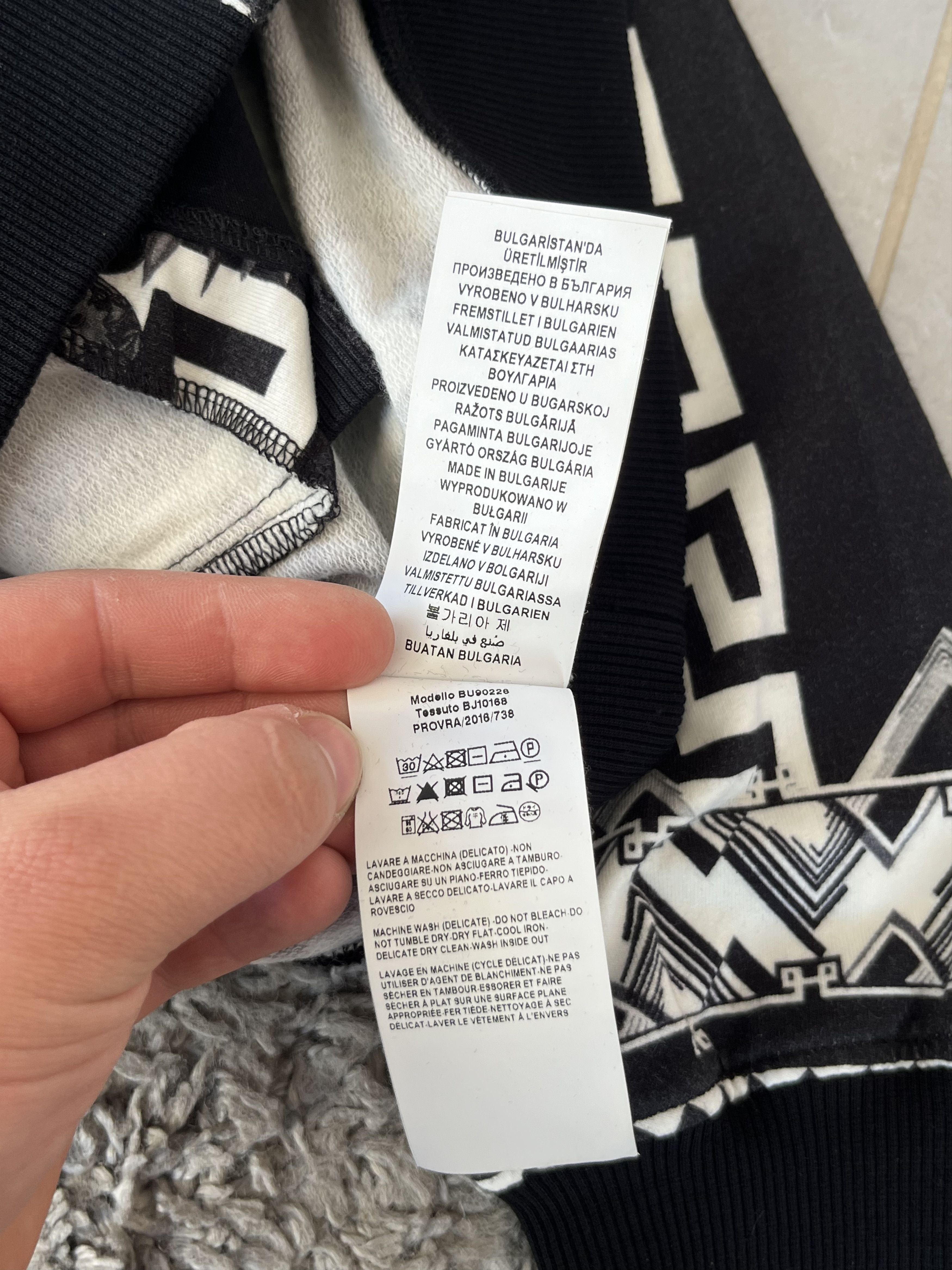 Versus Versace VERSACE VERSUS Full Zip Hooded Patterned Baroque Size US L / EU 52-54 / 3 - 15 Thumbnail