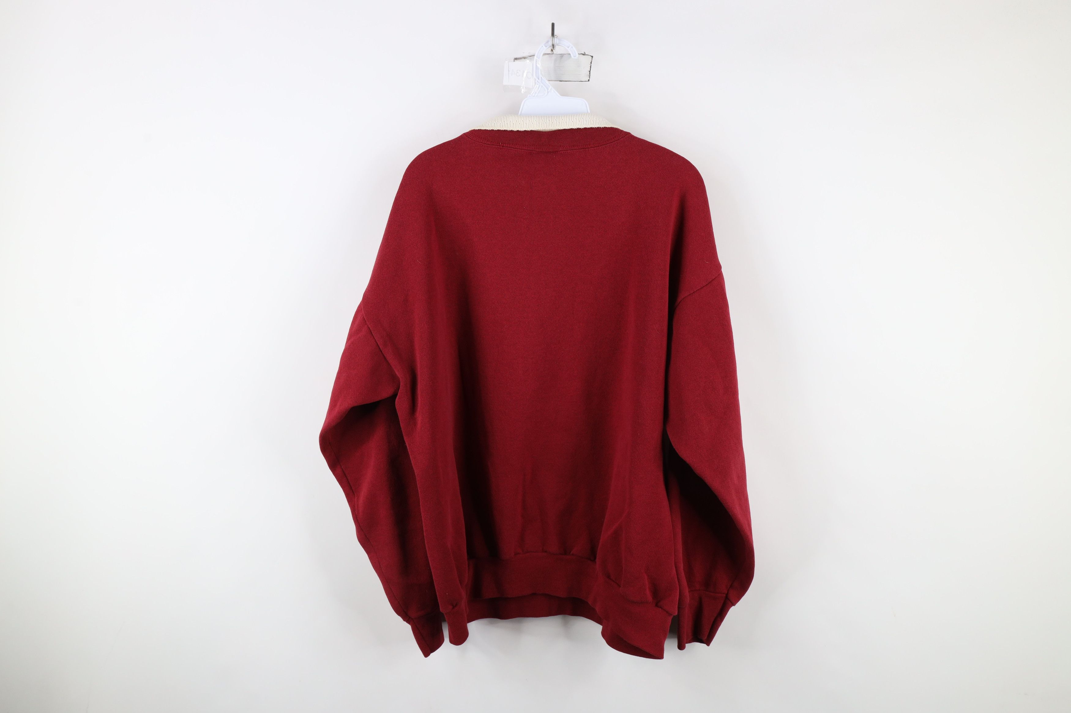 Vintage Vintage 90s Country Country Roads Collared Sweatshirt USA Size L / US 10 / IT 46 - 12 Thumbnail