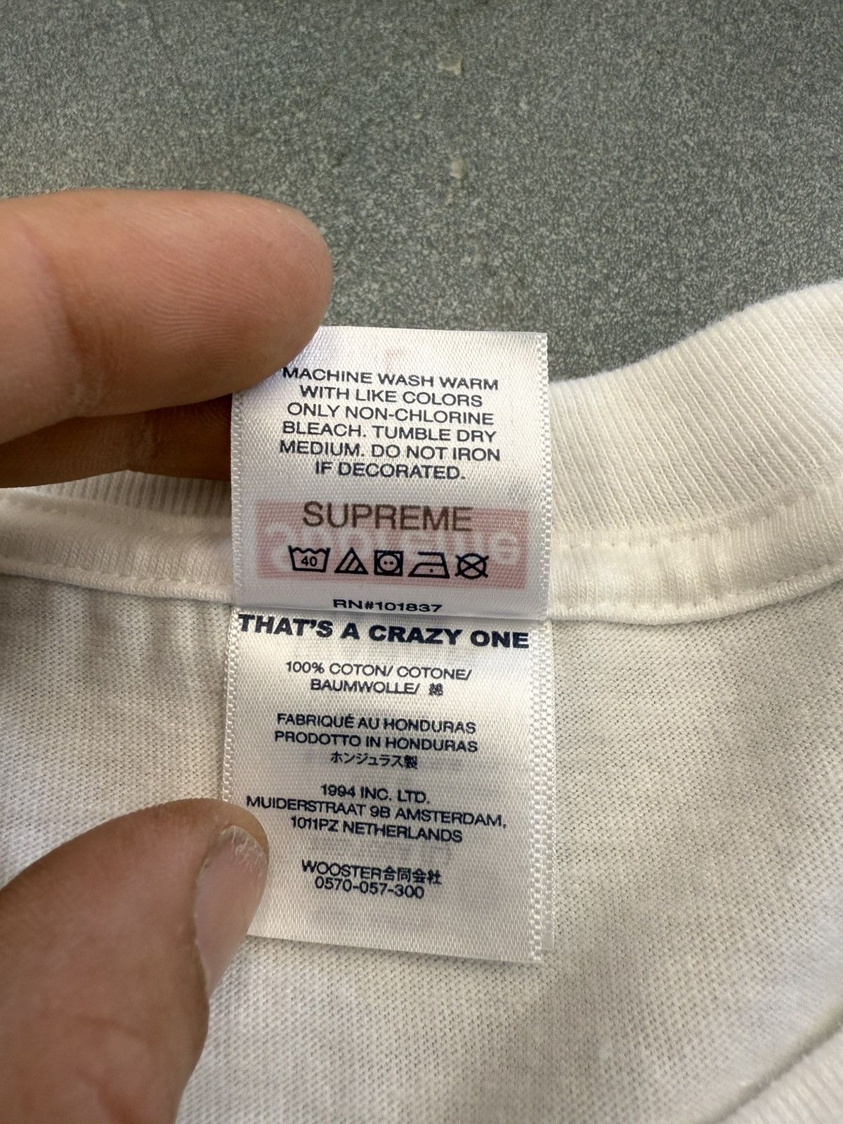 Supreme FW24 Supreme Thrasher Harold Tee Size US L / EU 52-54 / 3 - 7 Thumbnail