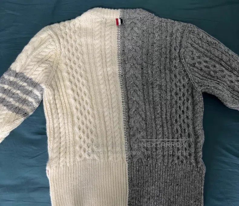 Thom Browne Thom Browne Striped Knit Crewneck Long Sleeve Woolen Sweat Size US XL / EU 56 / 4 - 3 Thumbnail