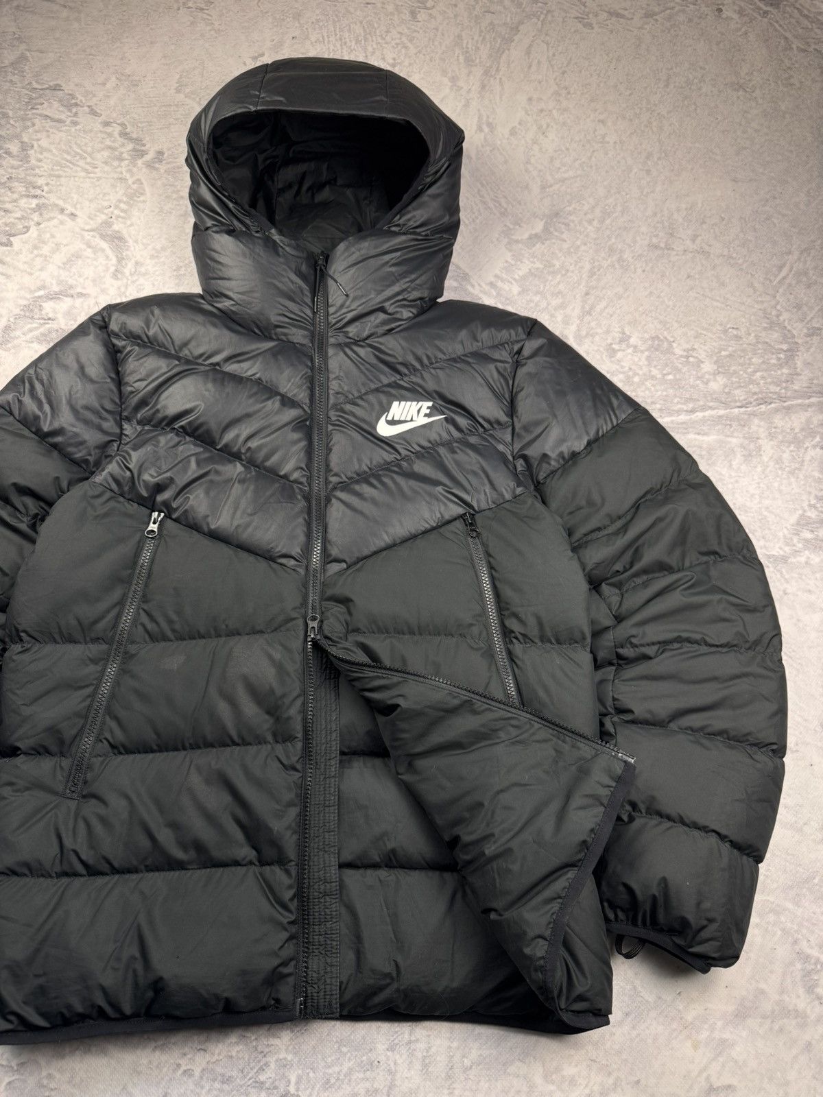 Nike × Nike ACG NIKE PUFFER DOWN BASIC LOGO OVERSIZE NYLON JACKET Size US M / EU 48-50 / 2 - 3 Thumbnail