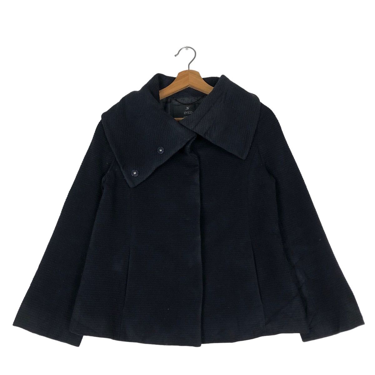 Japanese Brand 🔥Biker Cropped Wool Jacket Ined Japan Made Size US M / EU 48-50 / 2 - 1 Thumbnail
