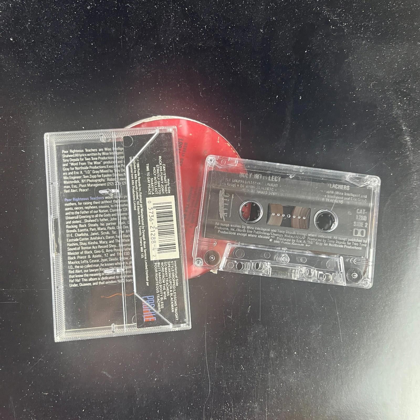 Other Poor Righteous Teachers Holy Intellect Cassette 1990 Attic Size ONE SIZE - 2 Thumbnail