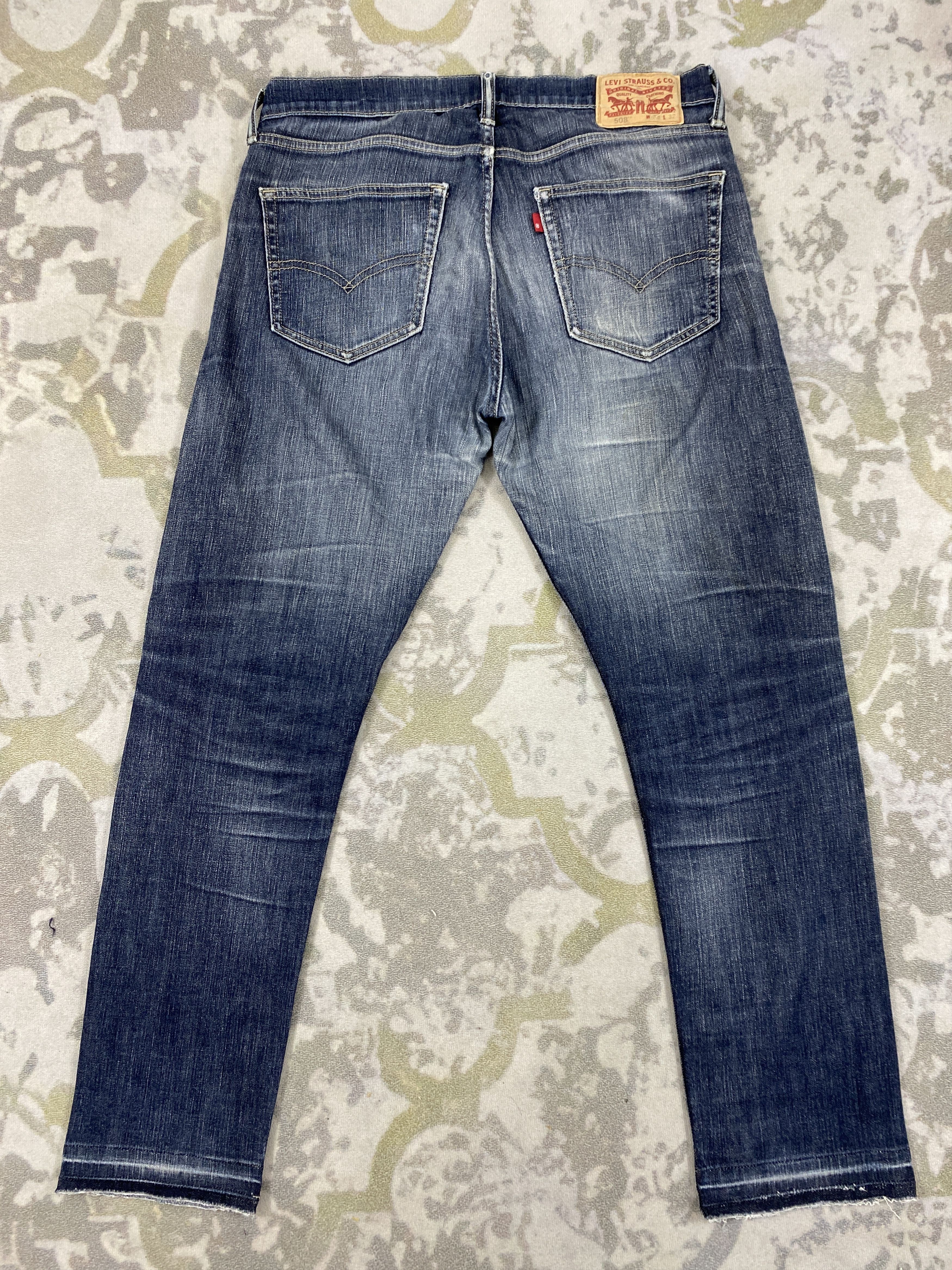 Levi's Faded Blue Vintage Levi's 508 Jeans 34x28 Denim- JN3674 Size US 34 / EU 50 - 2 Thumbnail