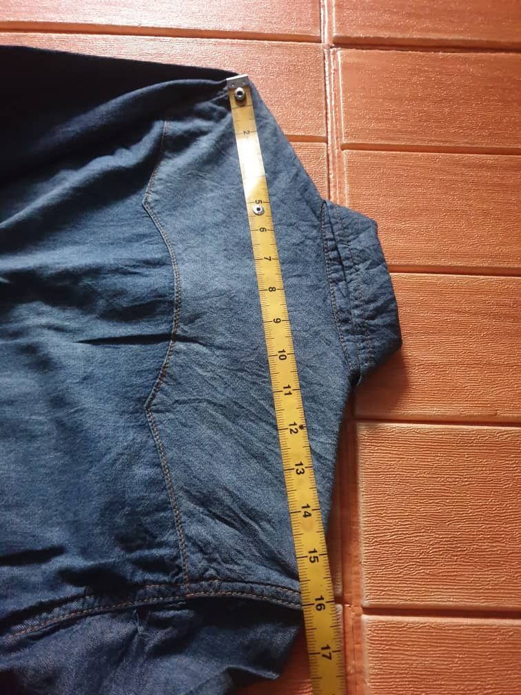 If Six Was Nine 💥3 quater blue colour Nano Uni western shirt Size US S / EU 44-46 / 1 - 10 Thumbnail