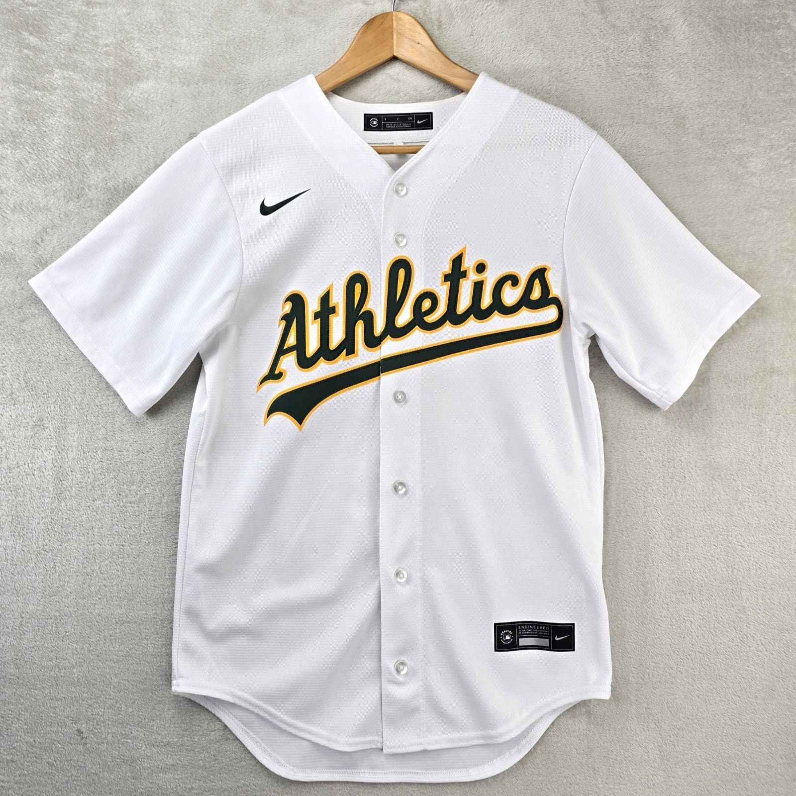 Nike Nike Oakland Athletics Joey Estes Jersey Small White MLB Size US S / EU 44-46 / 1 - 1 Thumbnail