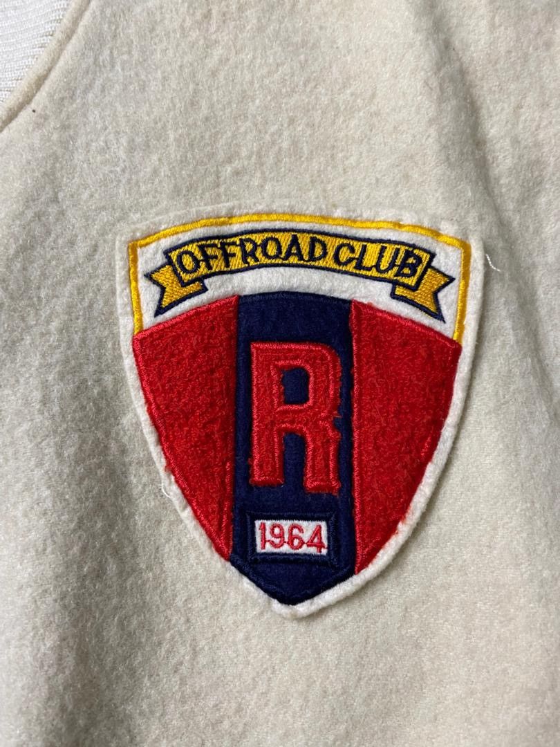Japanese Brand Offroad Club Wool Bomber Jacket (202) Size US S / EU 44-46 / 1 - 3 Thumbnail