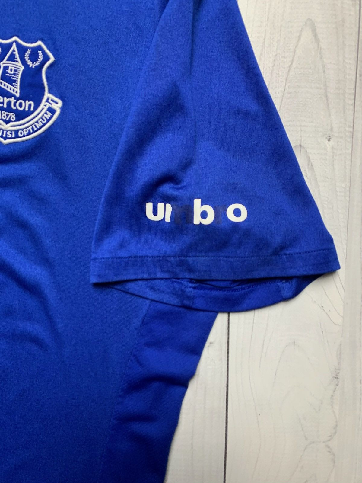 Vintage Vintage Everton soccer jersey size XL blue Umbro Size US XL / EU 56 / 4 - 3 Thumbnail
