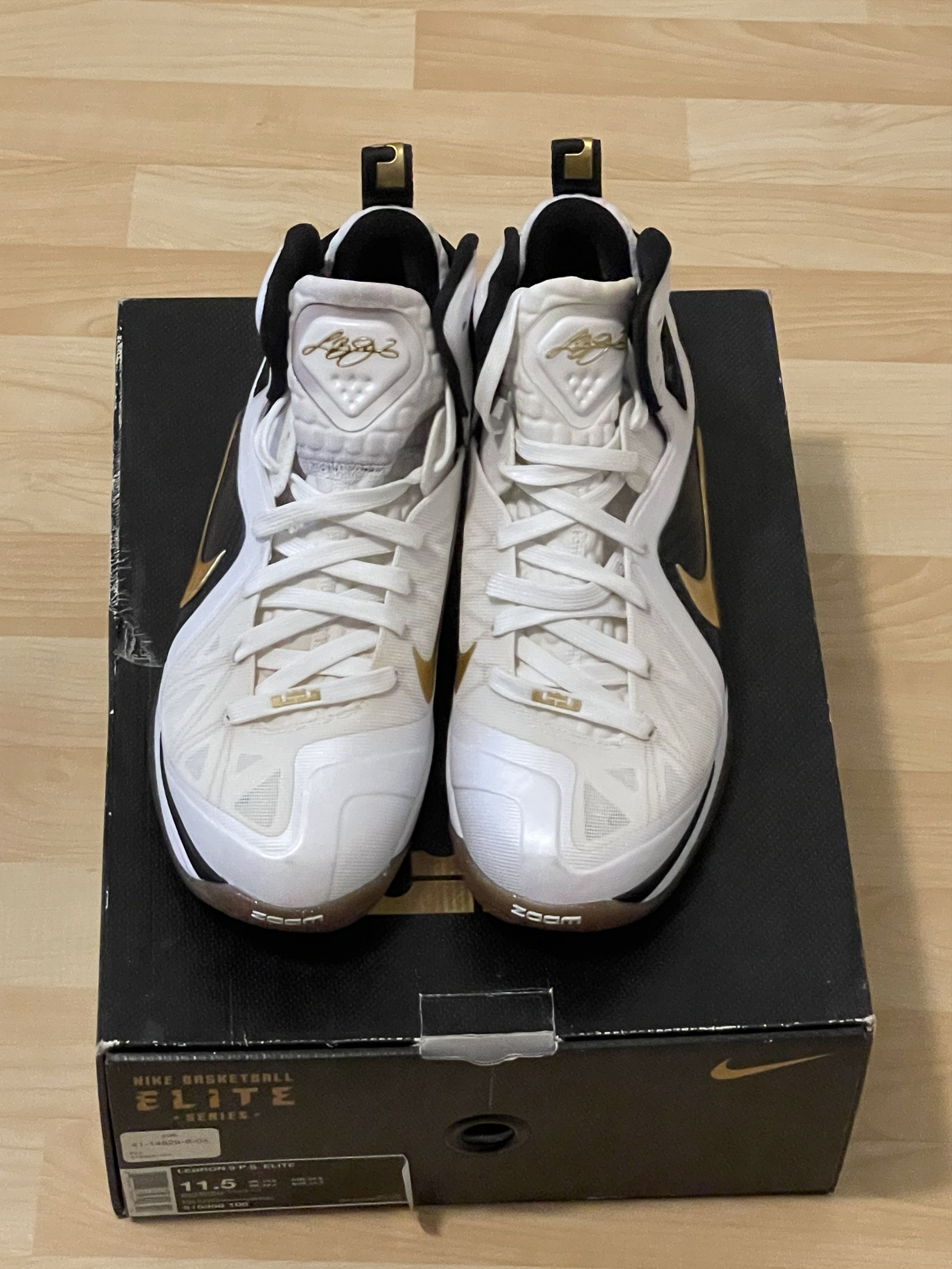 Nike Nike LeBron 9 Elite Home Size US 11.5 / EU 44-45 - 4 Thumbnail