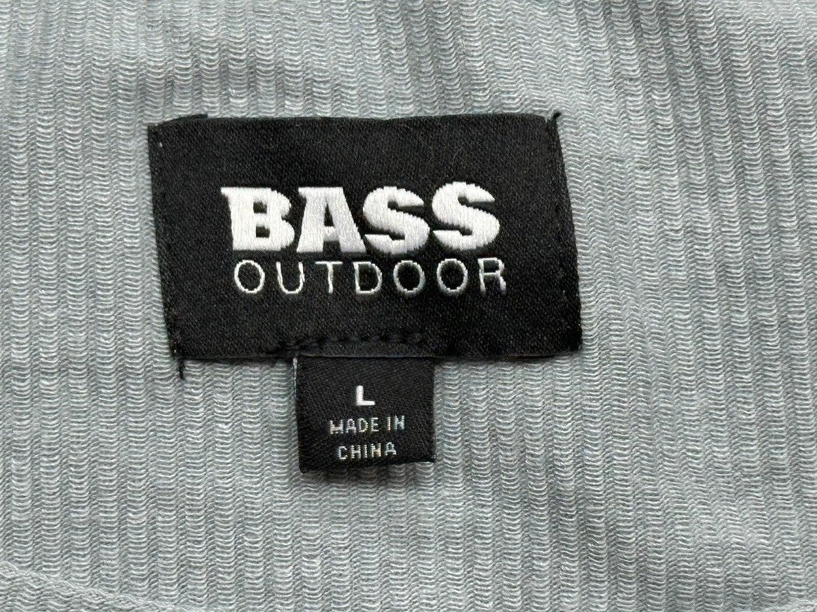Bass Bass Outdoor Quarry Gray Pocketed Long Sleeve T-Shirt L Size US L / EU 52-54 / 3 - 6 Thumbnail