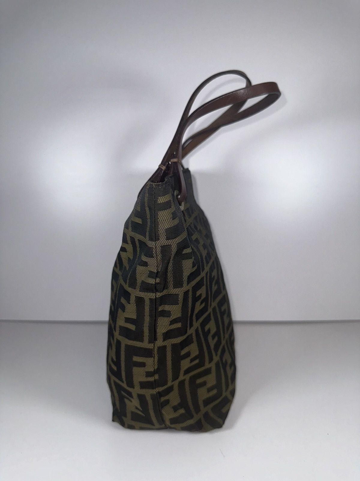 Fendi FENDI Zucca Canvas Nylon Mini Shopper Tote Bag Size ONE SIZE - 6 Thumbnail
