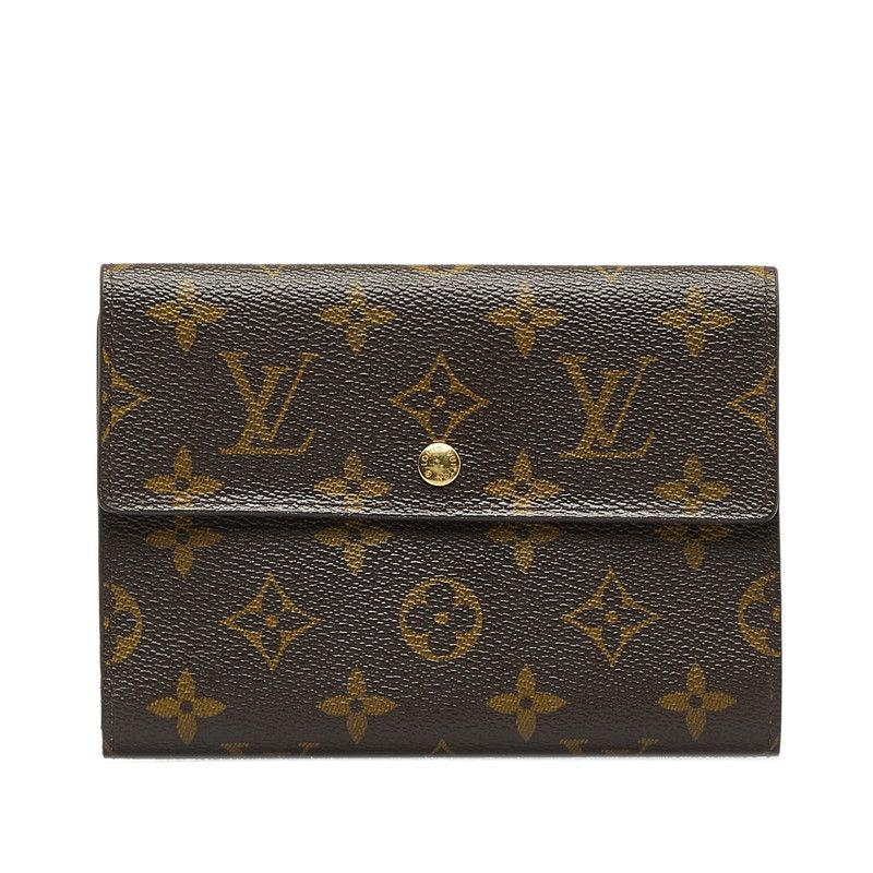Louis Vuitton Louis Vuitton Louis Vuitton Monogram PVC Leather Long Wallet M61202 Canvas Long Wallet M61202 in Very Good Condition Size ONE SIZE - 1 Thumbnail