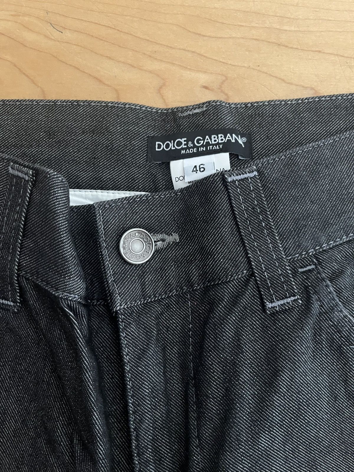 Dolce & Gabbana Dolce & Gabbana SS12 Plaque Iconic Plaque Jeans Size US 30 / EU 46 - 3 Thumbnail