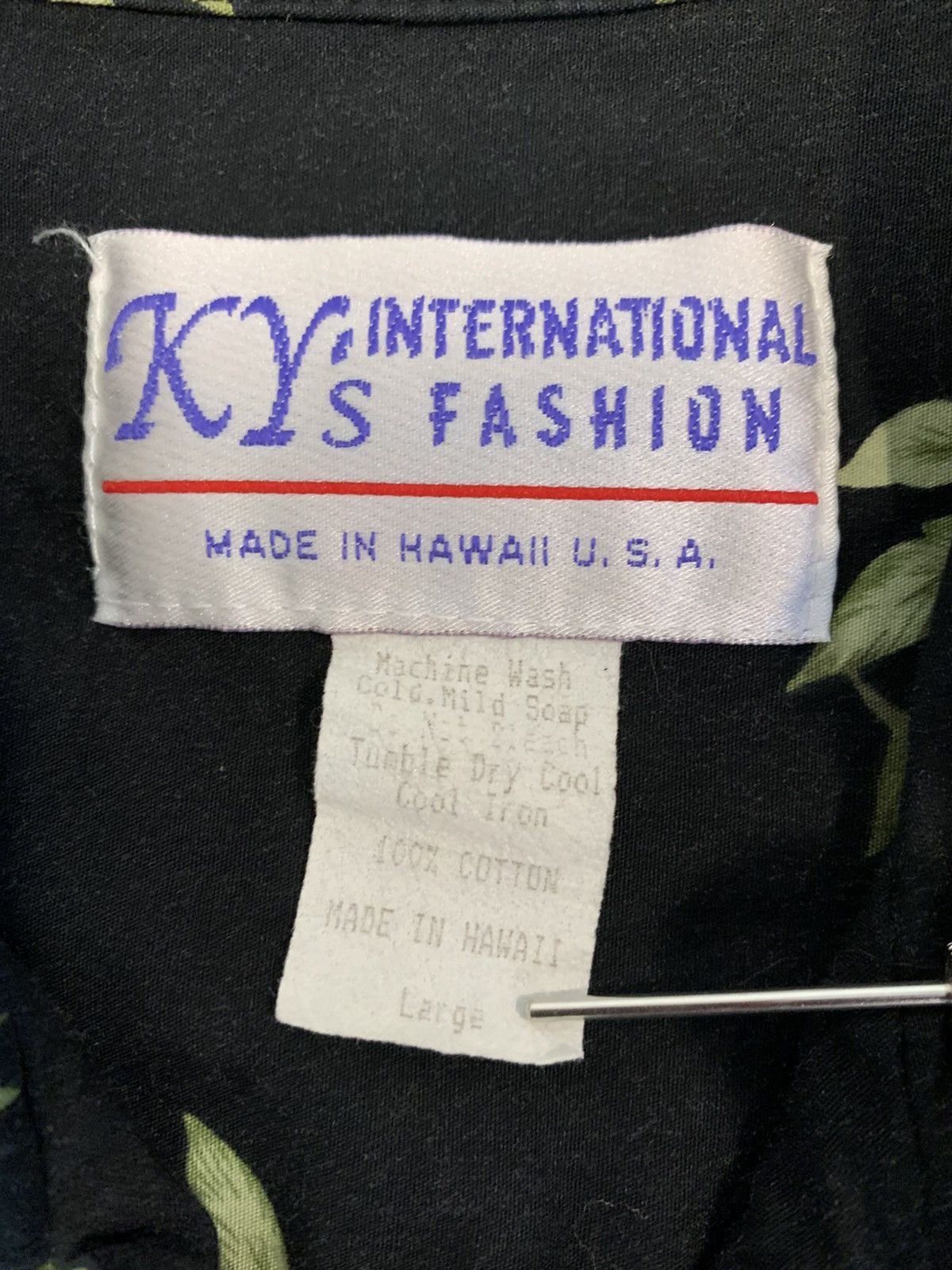 Vintage 90s Ky’s international hawaii button up Size US L / EU 52-54 / 3 - 4 Thumbnail
