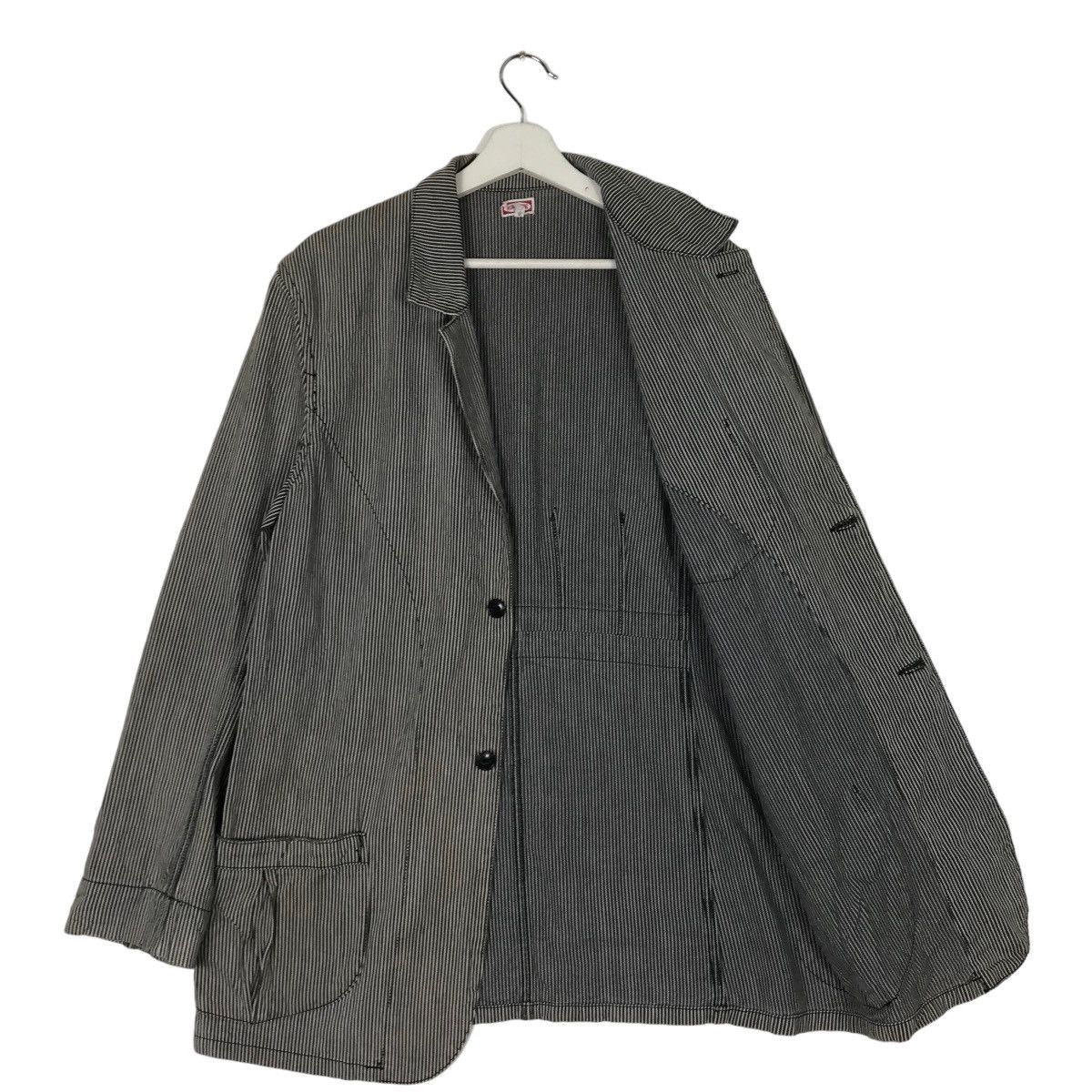 Beams Plus 🔥 BEAMS HIKORY WORK CHORE JACKET Size US M / EU 48-50 / 2 - 6 Thumbnail
