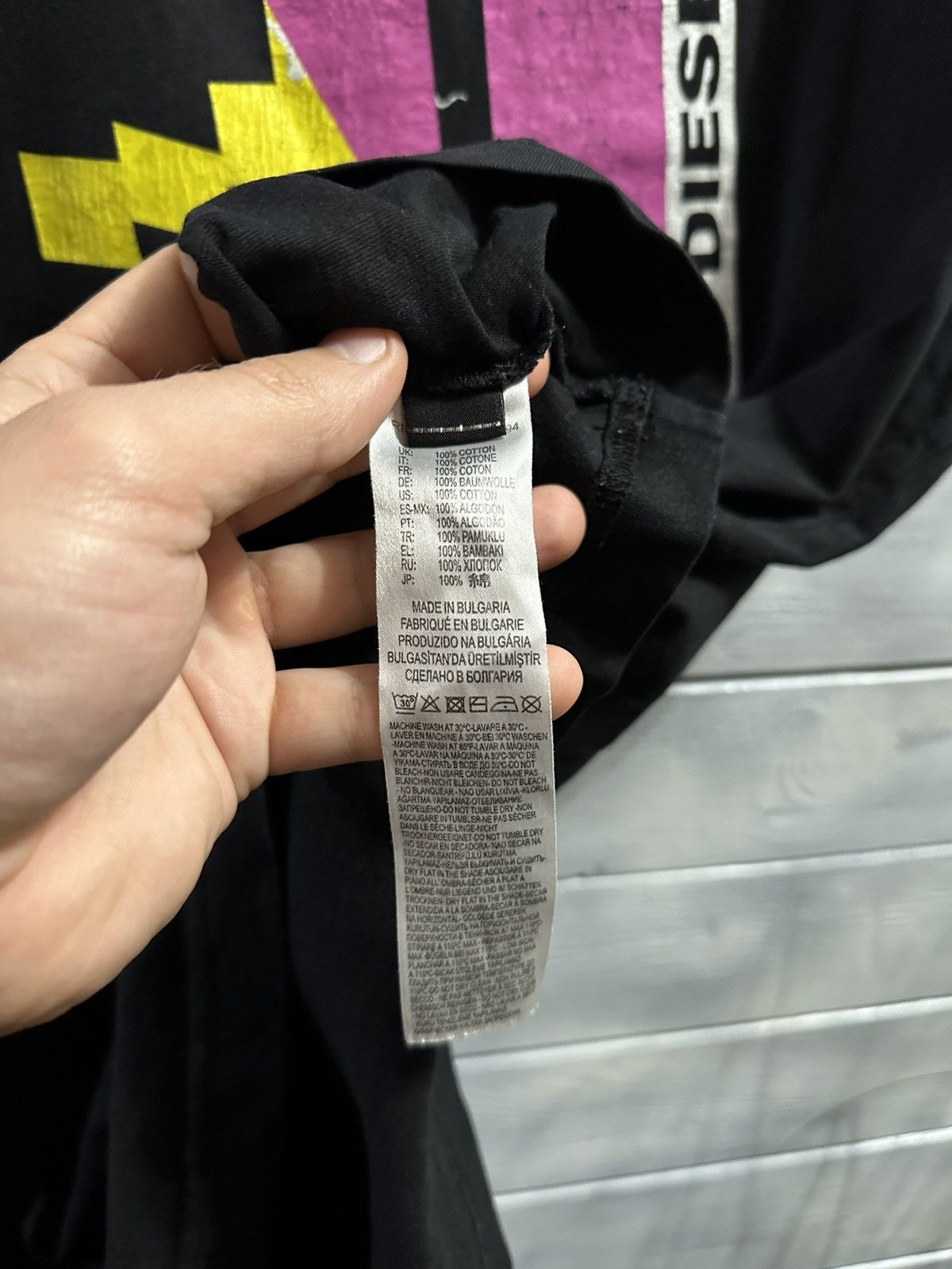 Diesel Rare T-Shirt Diesel Punk Y2K Style Avant-Garde Hype. Size US M / EU 48-50 / 2 - 4 Thumbnail