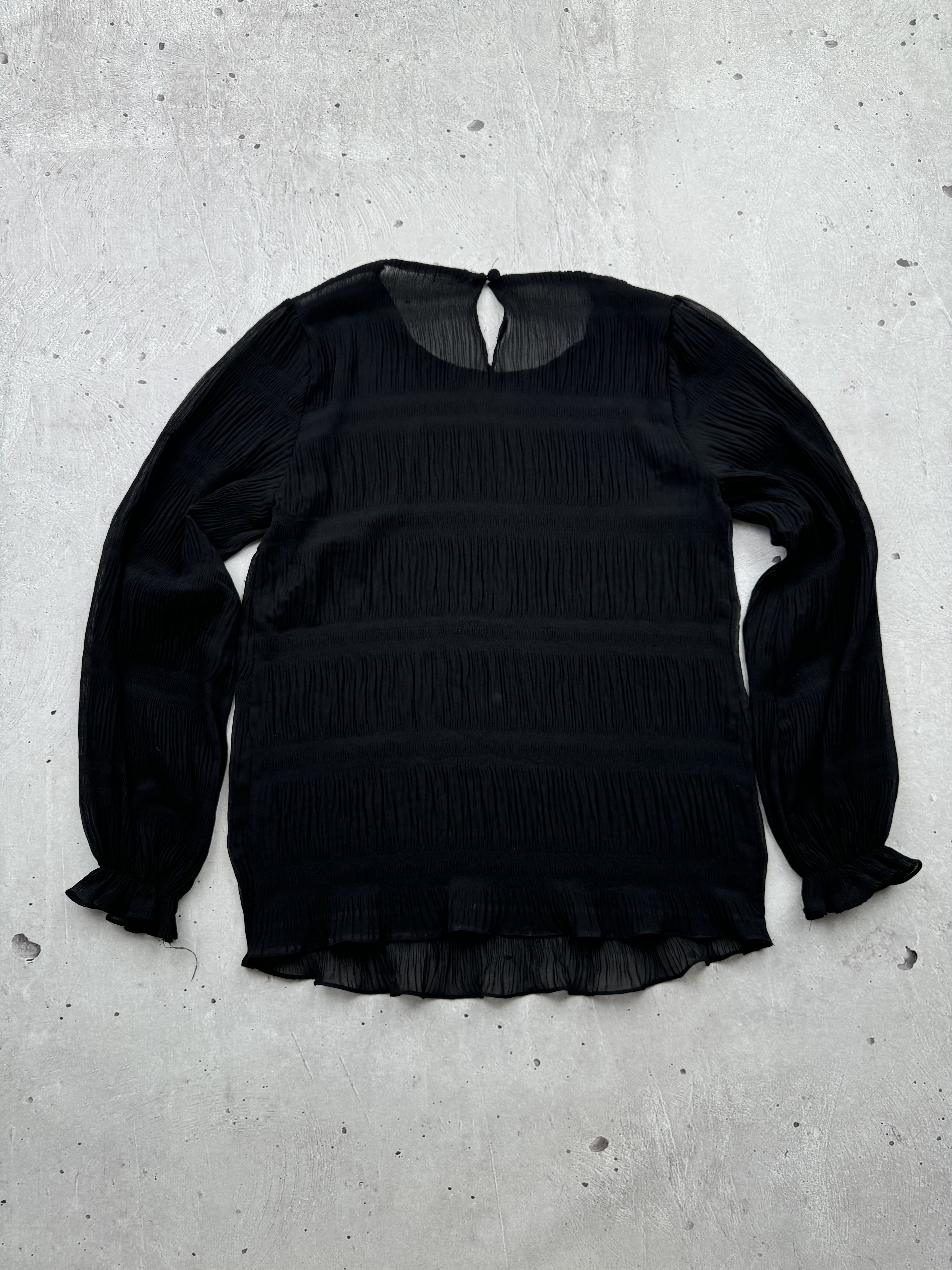 Japanese Brand × Vintage Vintage Plisse Blouse Issey Style Size M / US 6-8 / IT 42-44 - 5 Thumbnail