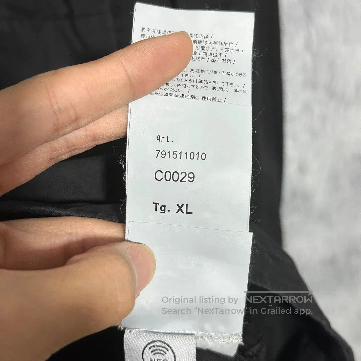 Stone Island stone island black single pocket jacket XL. Size US XL / EU 56 / 4 - 7 Thumbnail