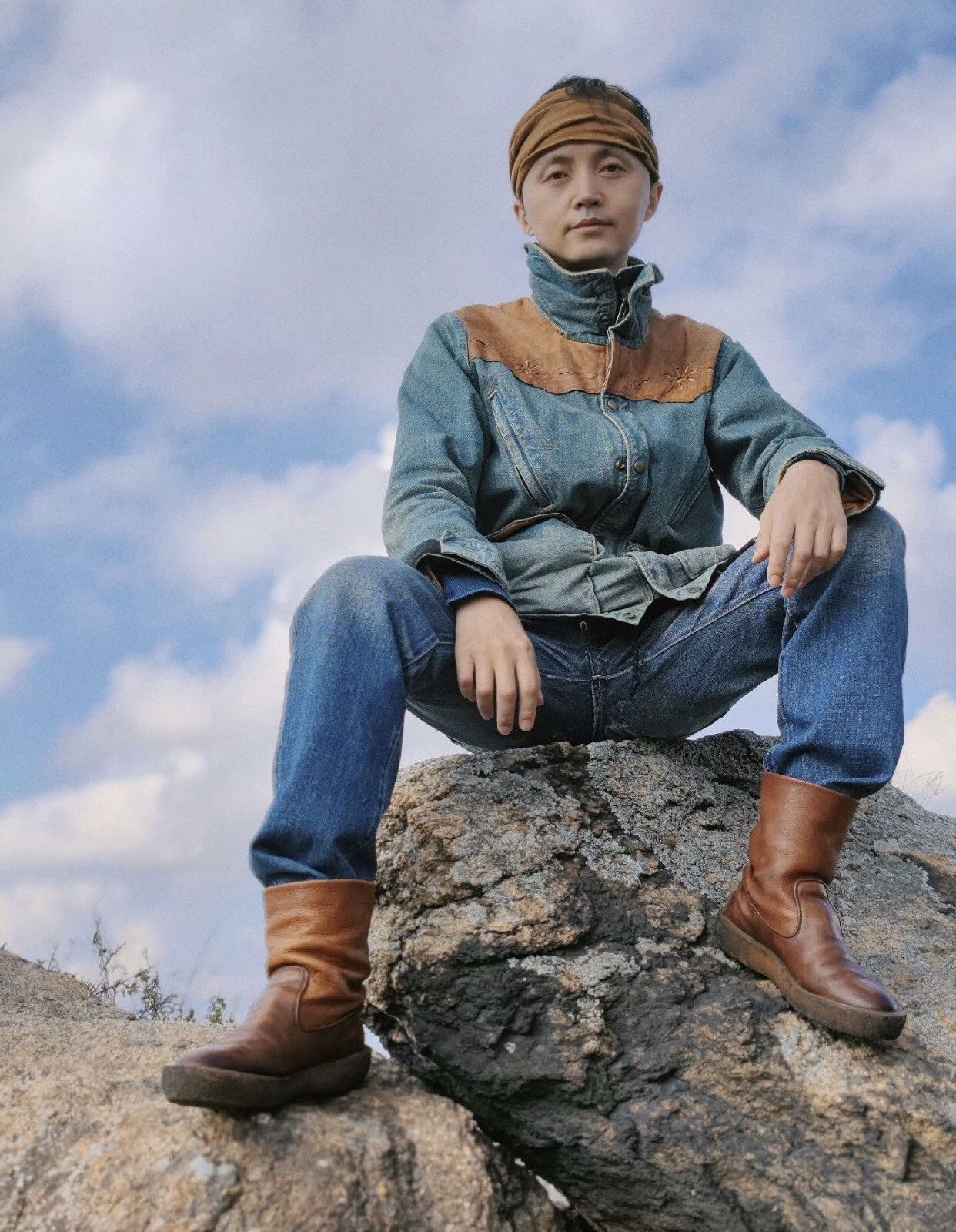 Kapital KAPITAL KOUNTRY HUNTAIN ROOT Outdoors Denim Coat Short Coat Size US L / EU 52-54 / 3 - 3 Thumbnail