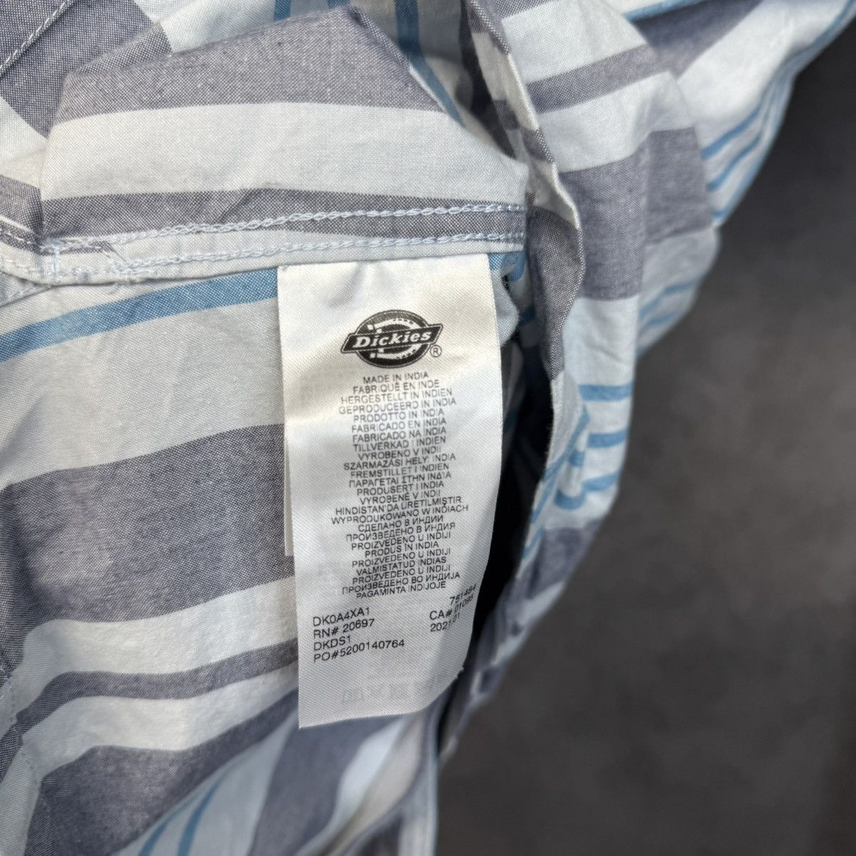 Dickies Y2K Dickies short sleeve shirt striped Size US M / EU 48-50 / 2 - 6 Thumbnail