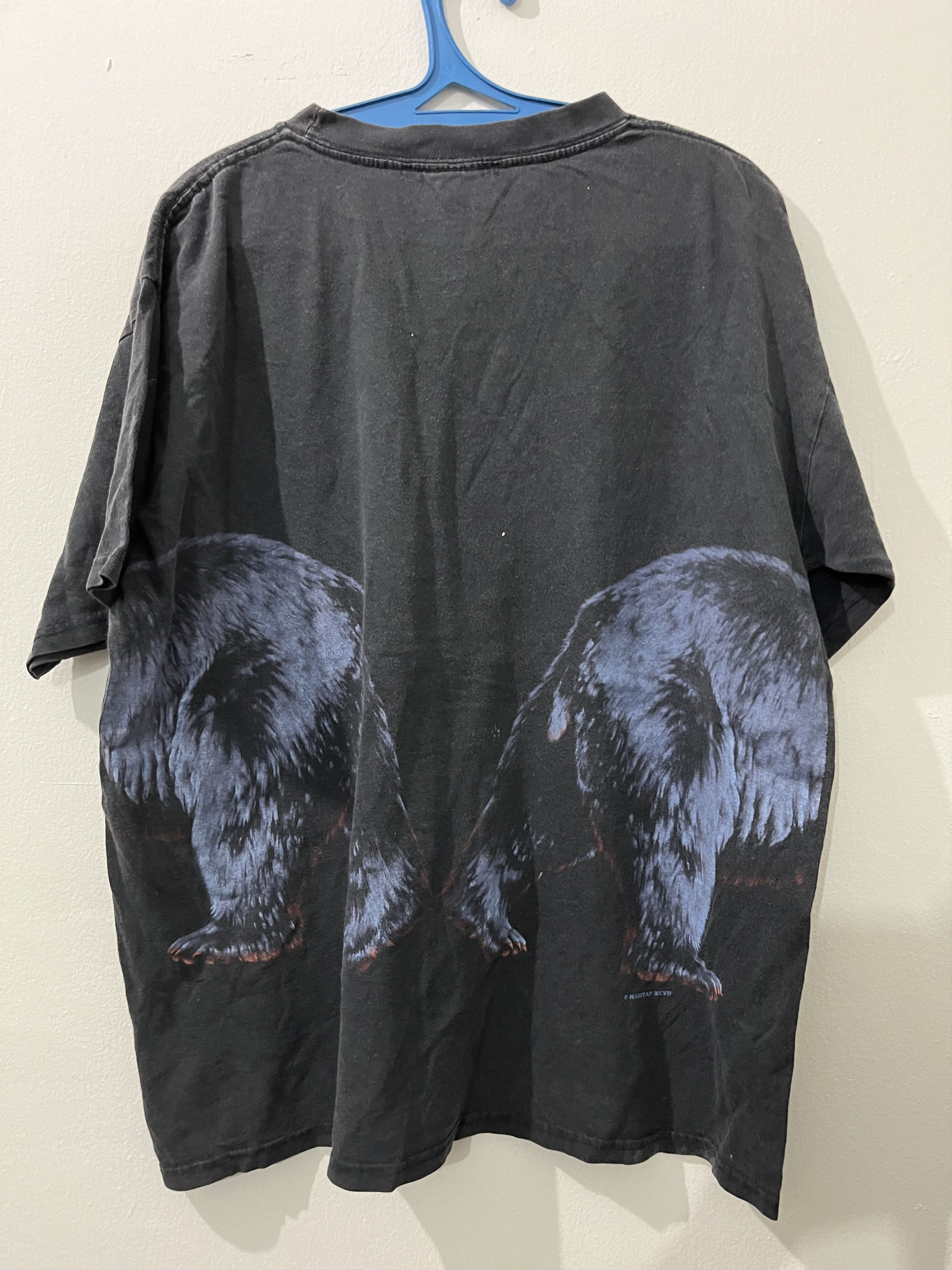 Habitat 🔥 HABITAT BEAR FULLPRINTED TEE Size US L / EU 52-54 / 3 - 7 Thumbnail