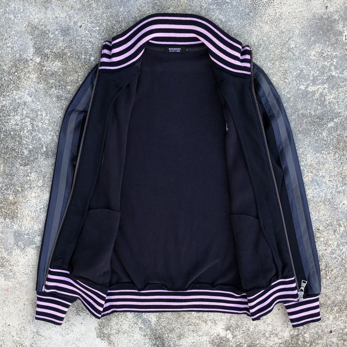 Burberry Burberry Black Label Embroidery Logo Zip-up Track Jacket Size US M / EU 48-50 / 2 - 11 Thumbnail