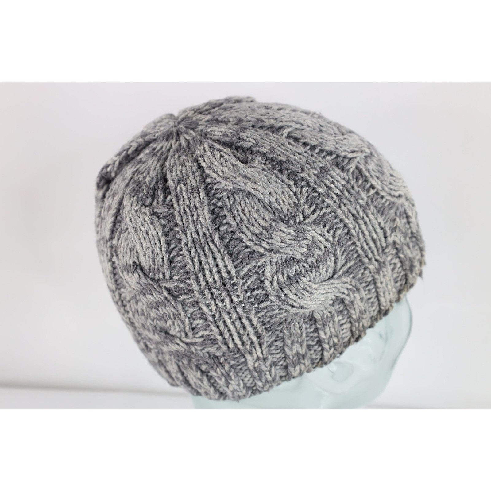 Abercrombie & Fitch Vintage Y2K Abercrombie & Fitch Wool Chunky Knit Beanie Hat Size ONE SIZE - 6 Thumbnail