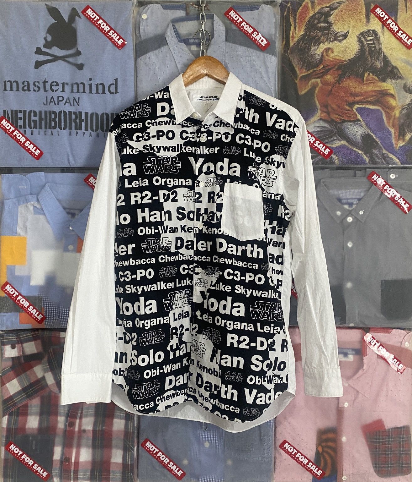 Comme Des Garcons Star Wars Shirt | Grailed