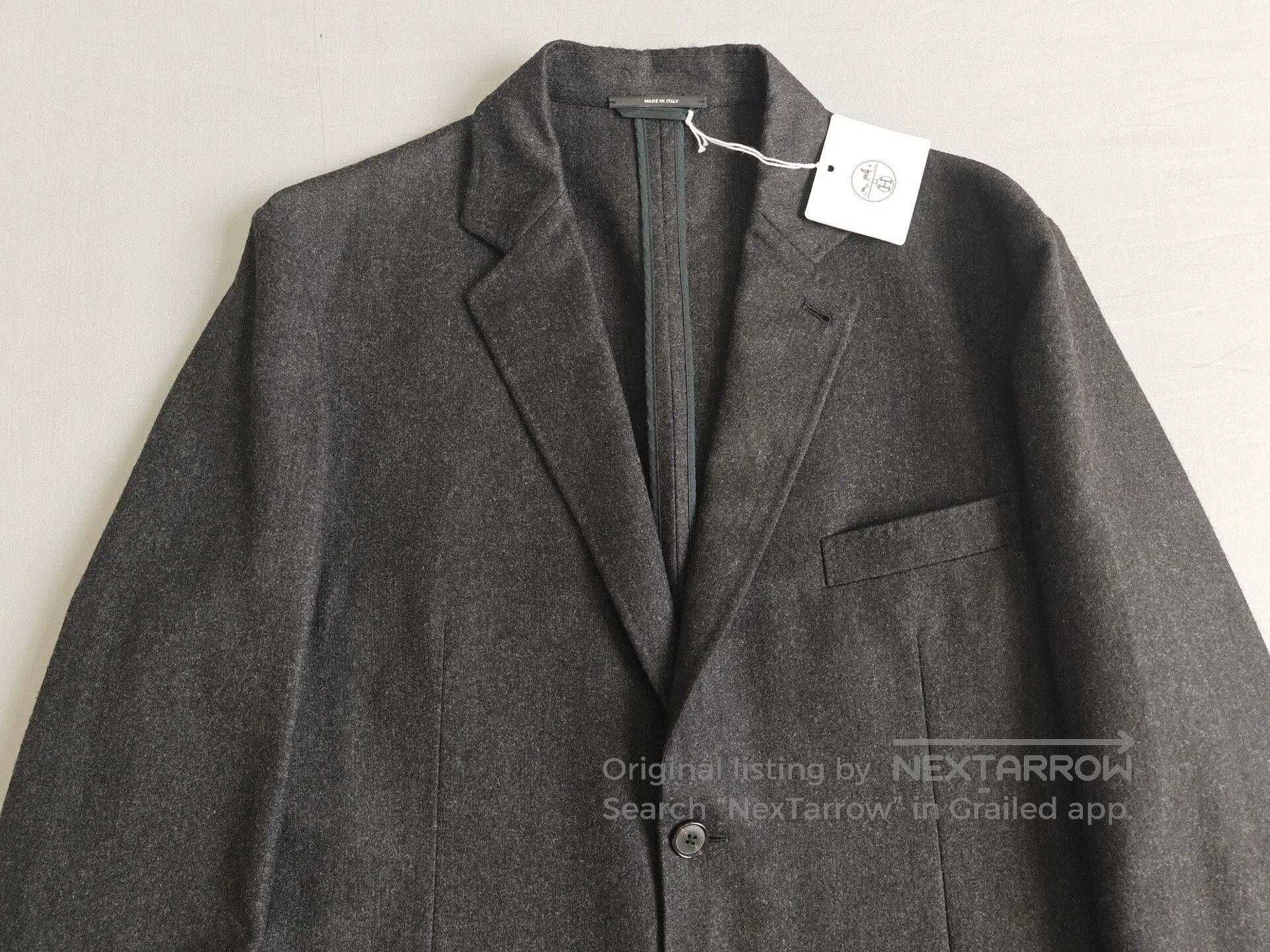 Hermes Hermes Men's Cashmere Suit Jacket. Size US L / EU 52-54 / 3 - 2 Thumbnail