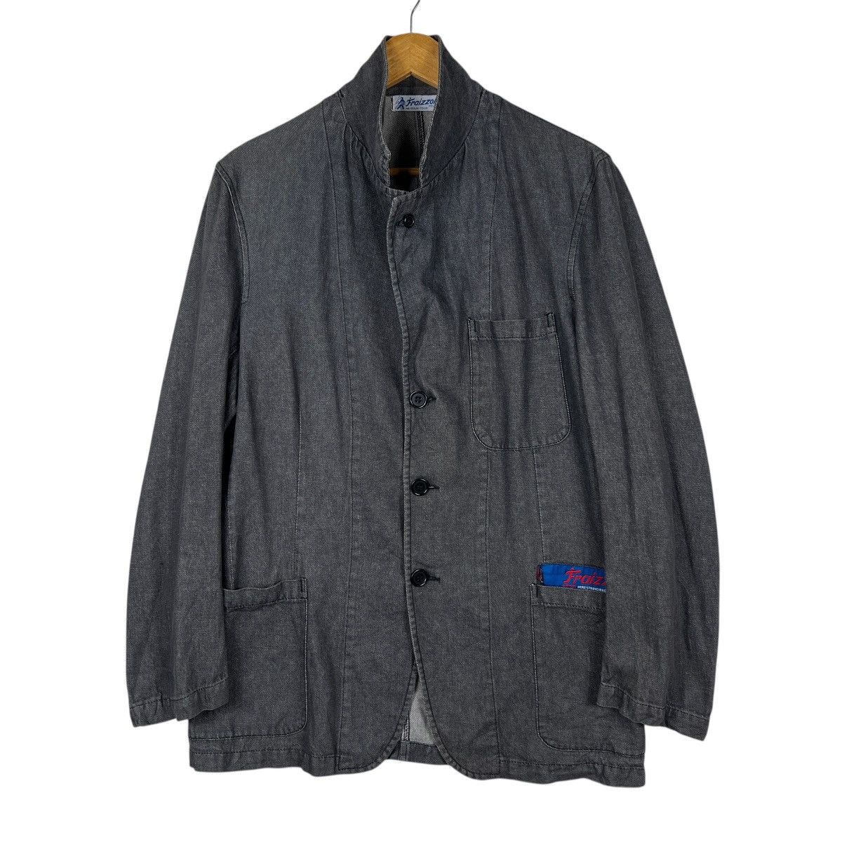Vintage 🔥 Vintage Fraizzoli Milano Work Chore Jacket Made In Italy Size US M / EU 48-50 / 2 - 2 Thumbnail
