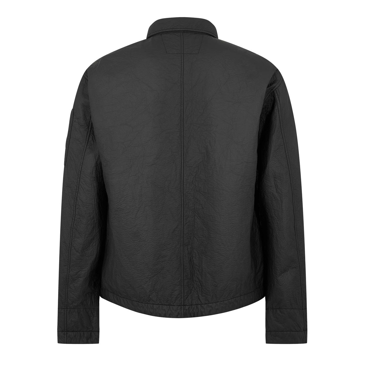 C.P. Company o1g2r1mq0426 Feltro Bi Film Jacket in Black Size US XXL / EU 58 / 5 - 2 Thumbnail