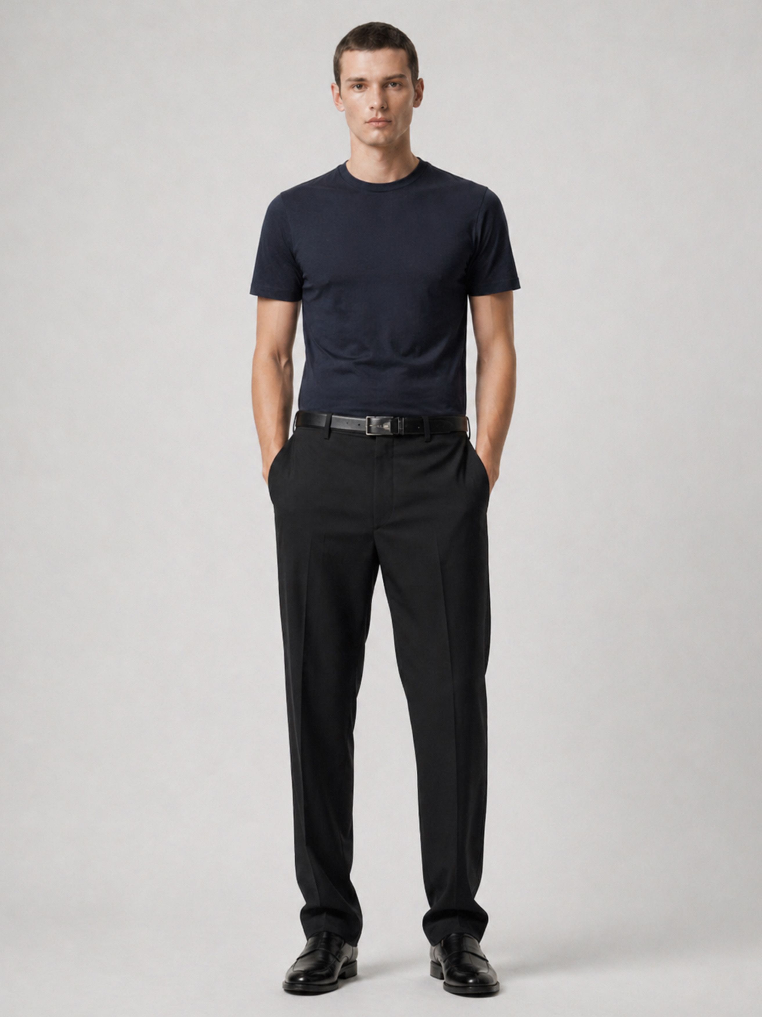 Prada Classic Prada Black Tailored Trousers Size US 34 / EU 50 - 1 Thumbnail