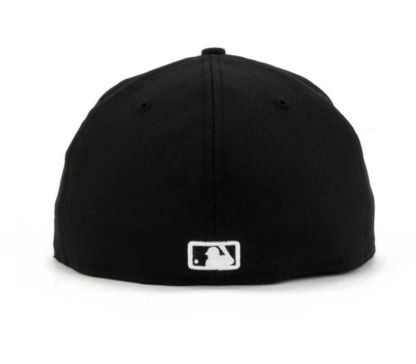New Era New Era Chicago Cubs Black 59FIFTY 7 3/8 Size ONE SIZE - 3 Thumbnail